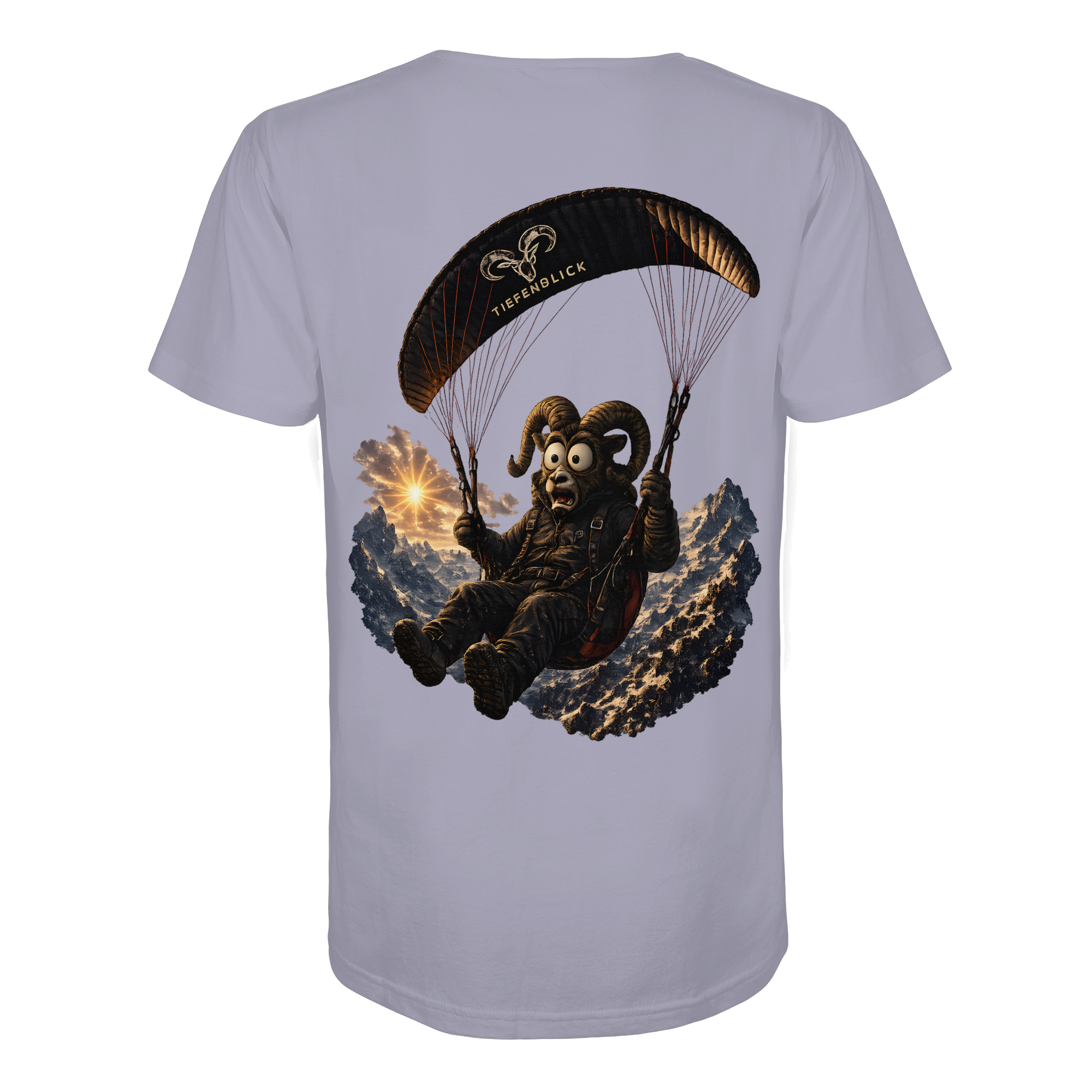 Tiefenblick Paraglider  - Organic Shirt