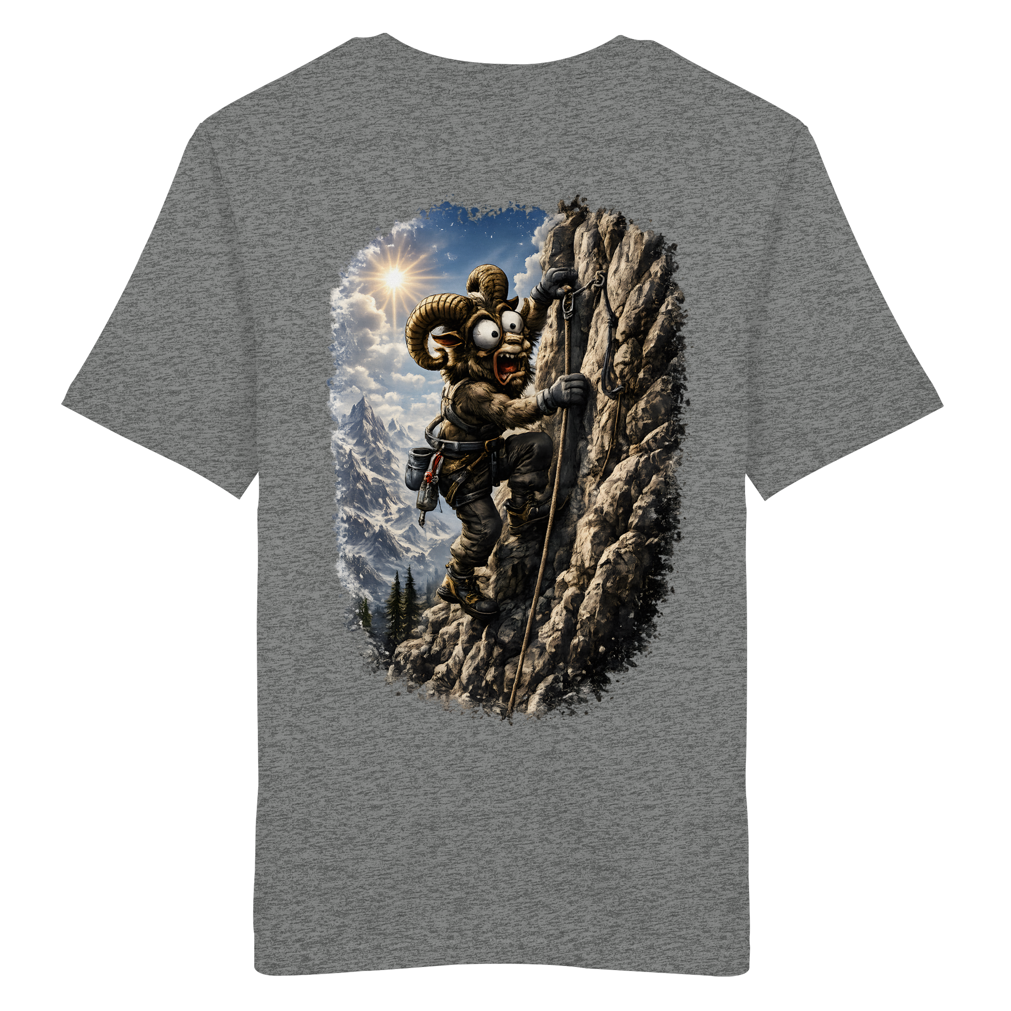 Tiefenblick Klettern - Organic Shirt