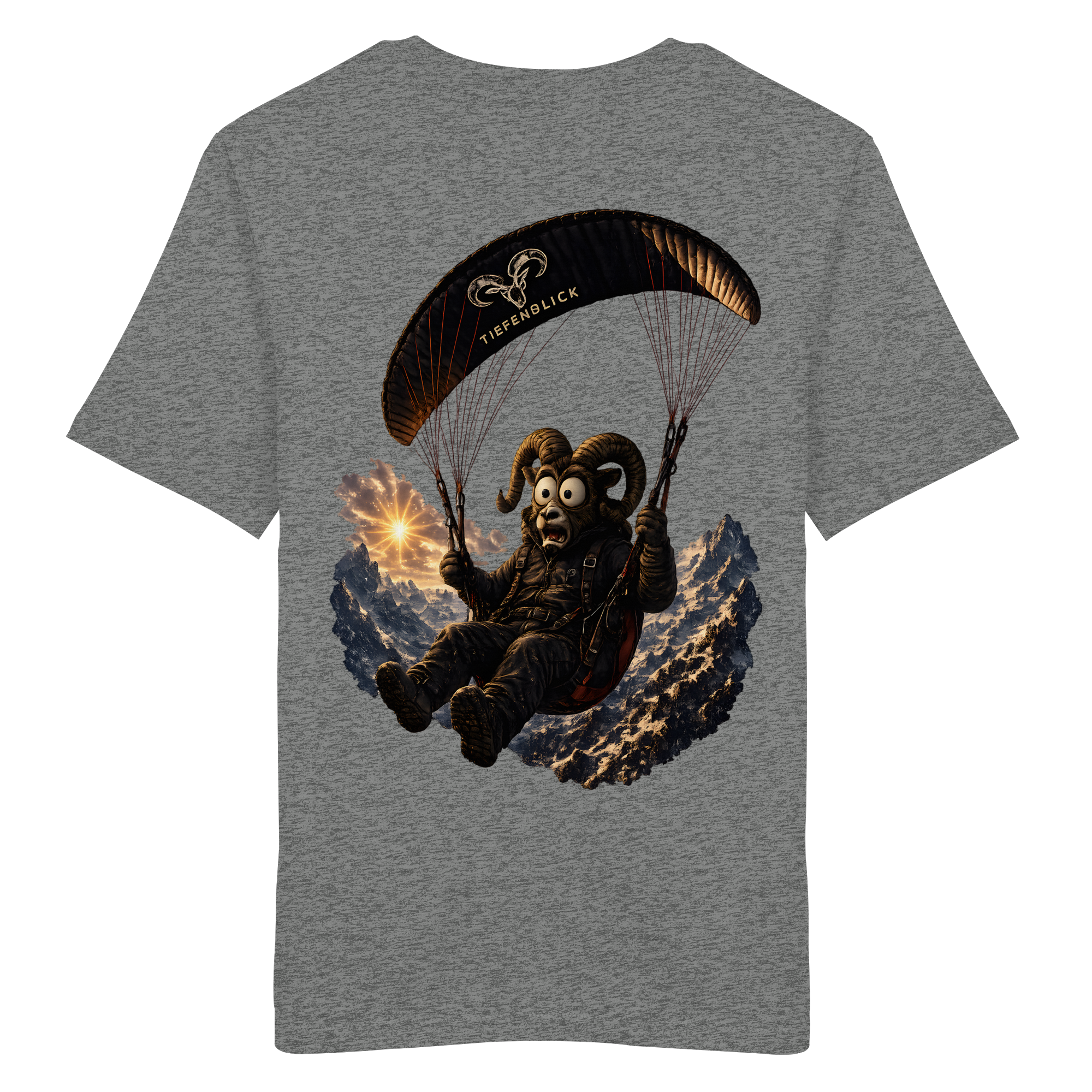 Tiefenblick Paraglider  - Organic Shirt