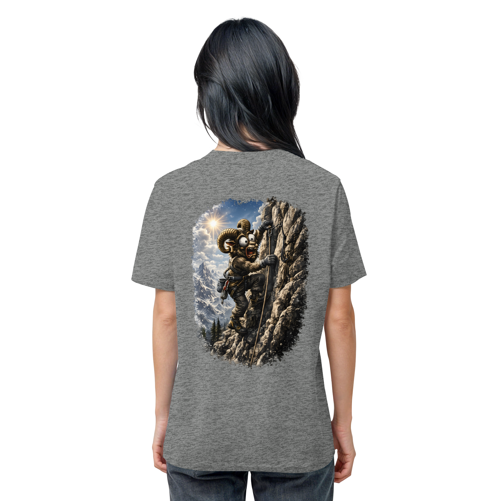 Tiefenblick Klettern - Organic Shirt
