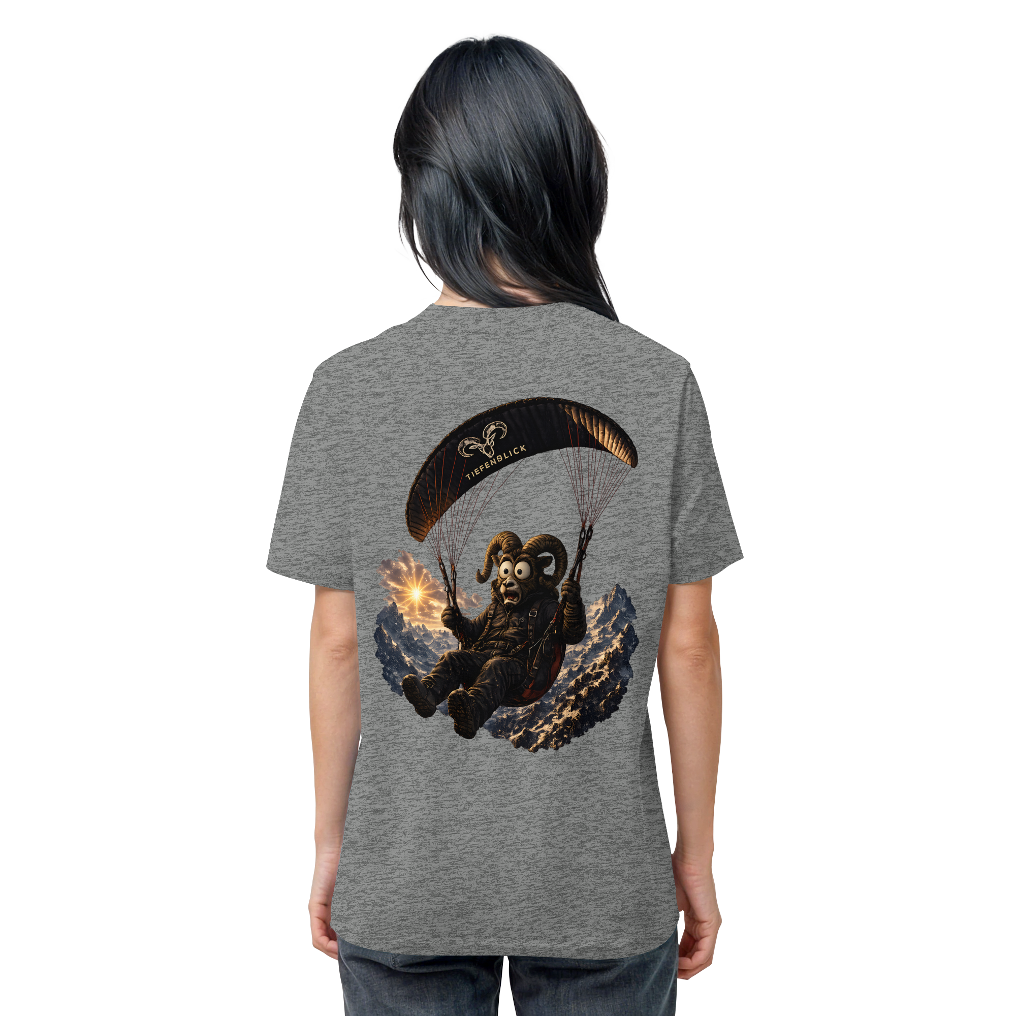 Tiefenblick Paraglider  - Organic Shirt