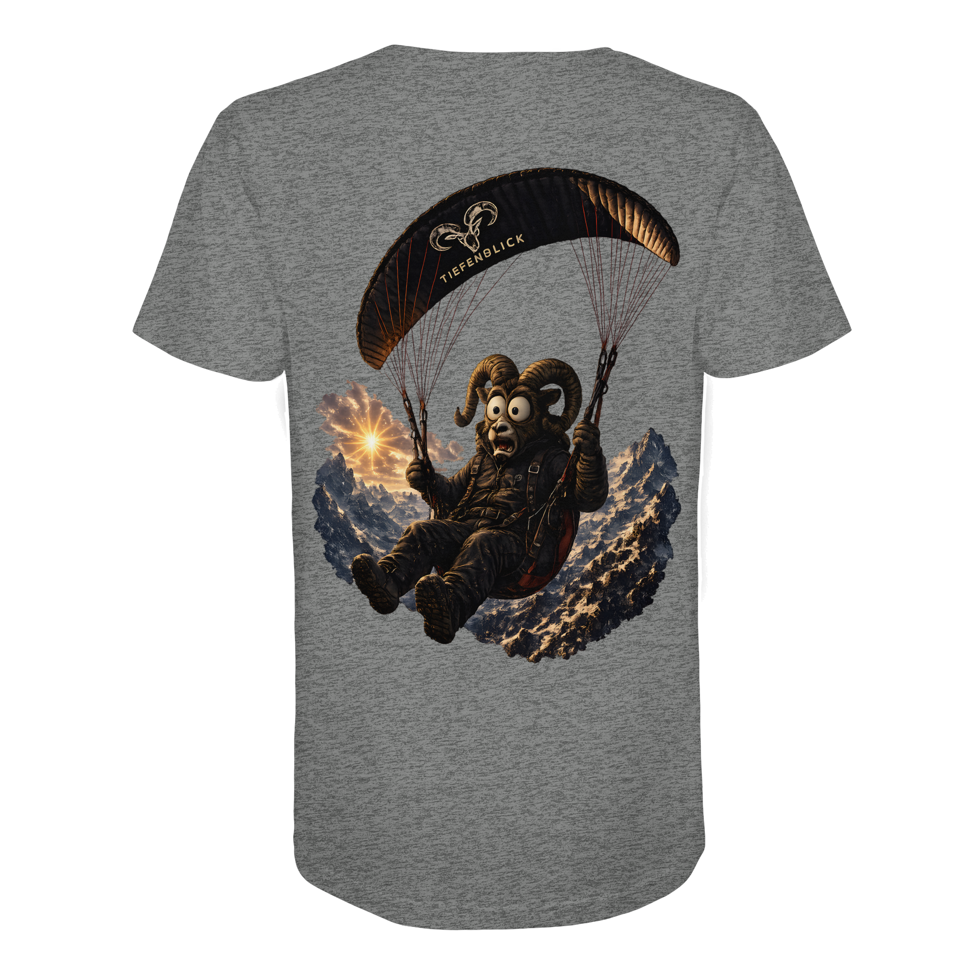 Tiefenblick Paraglider  - Organic Shirt