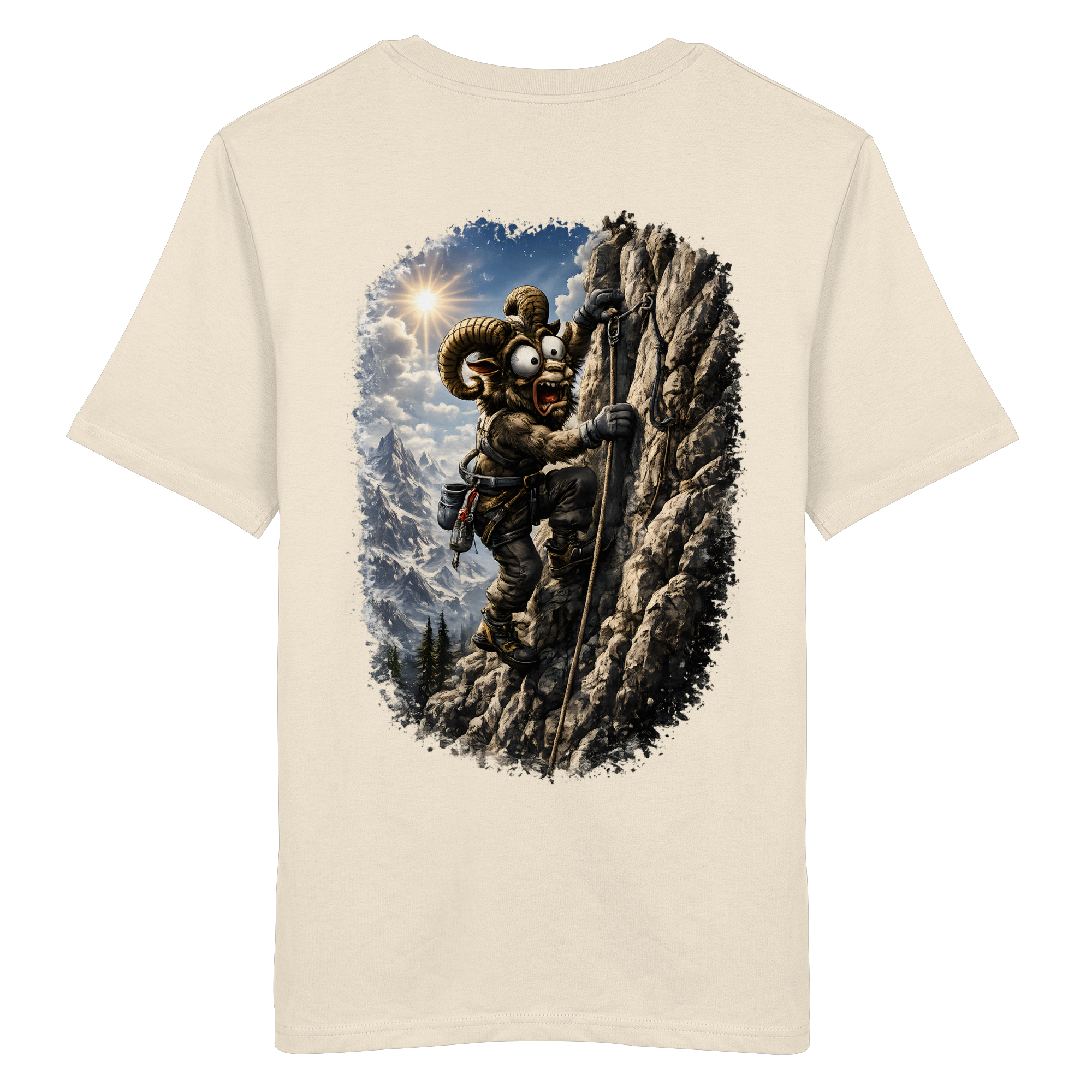 Tiefenblick Klettern - Organic Shirt