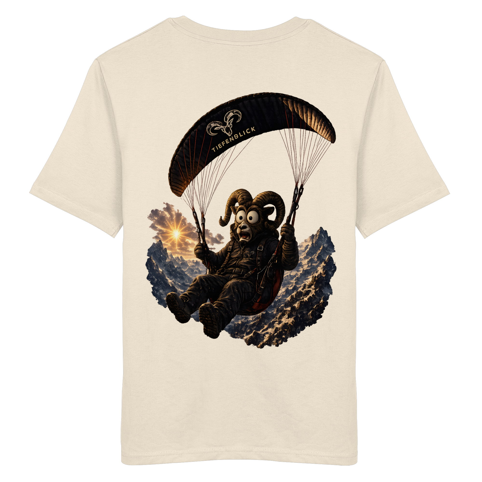 Tiefenblick Paraglider  - Organic Shirt