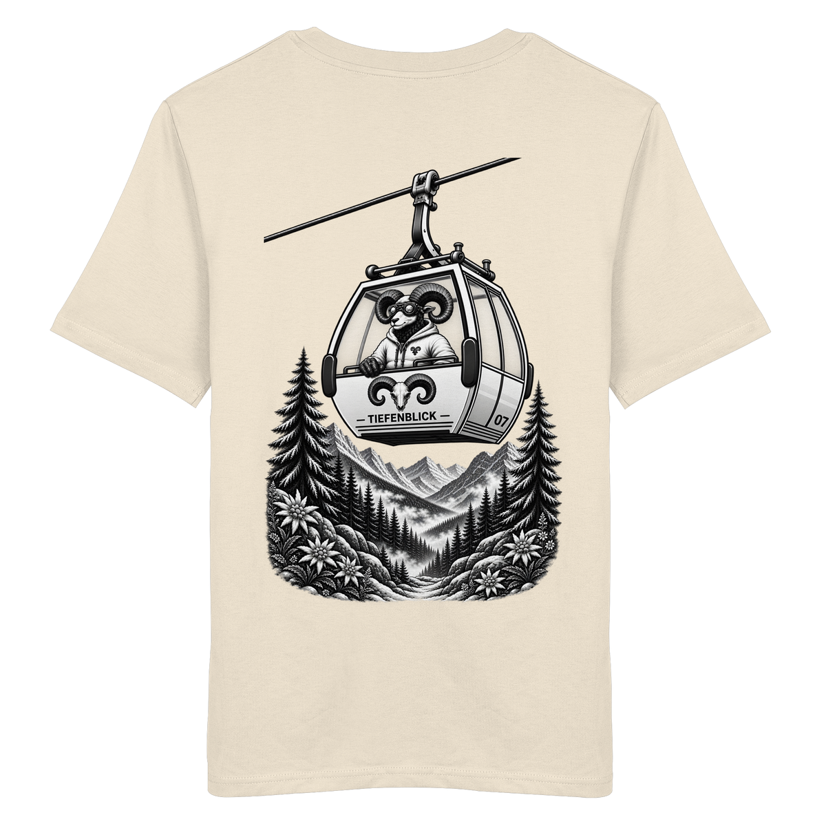 Tiefenblick Gondel Fun  - Organic Shirt
