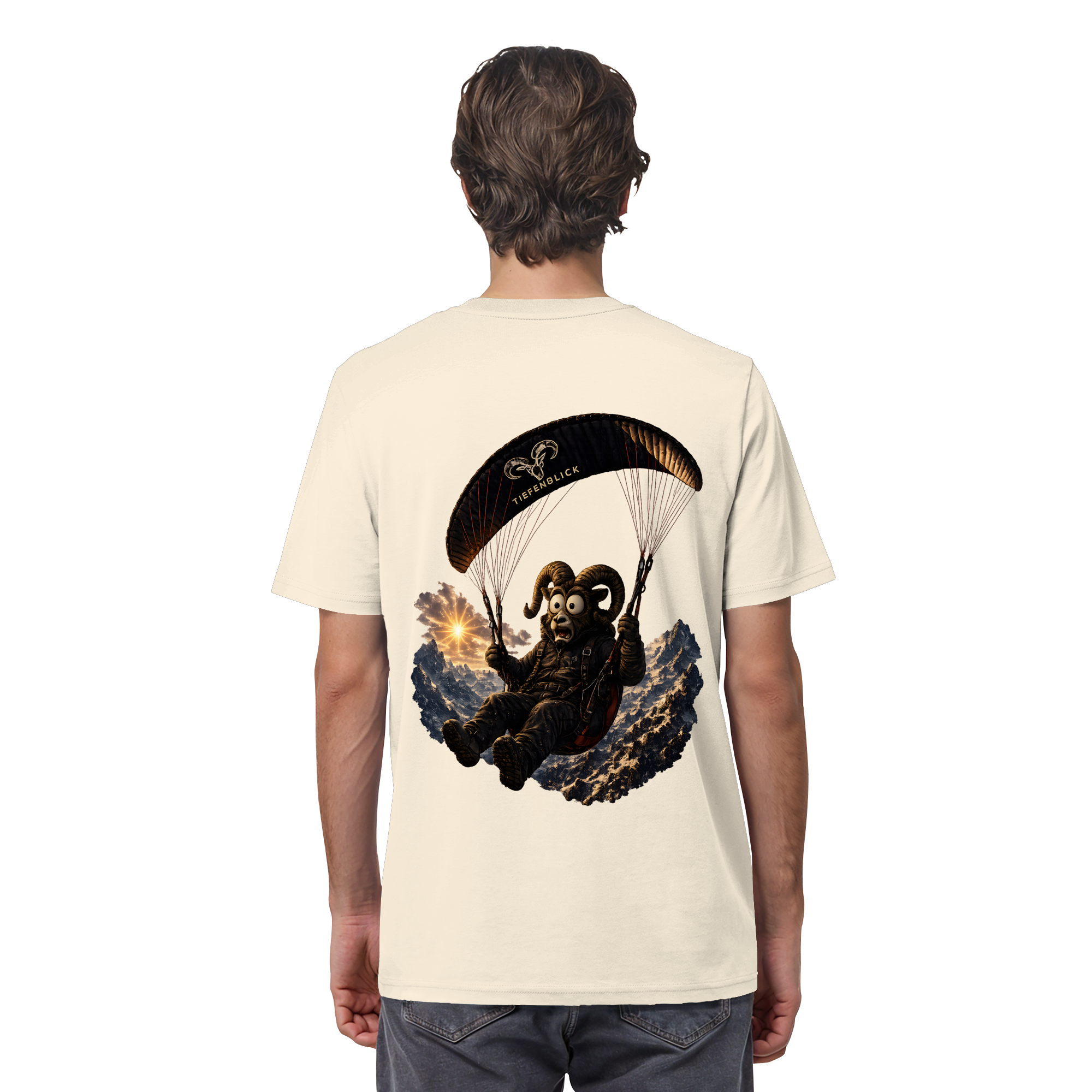 Tiefenblick Paraglider  - Organic Shirt