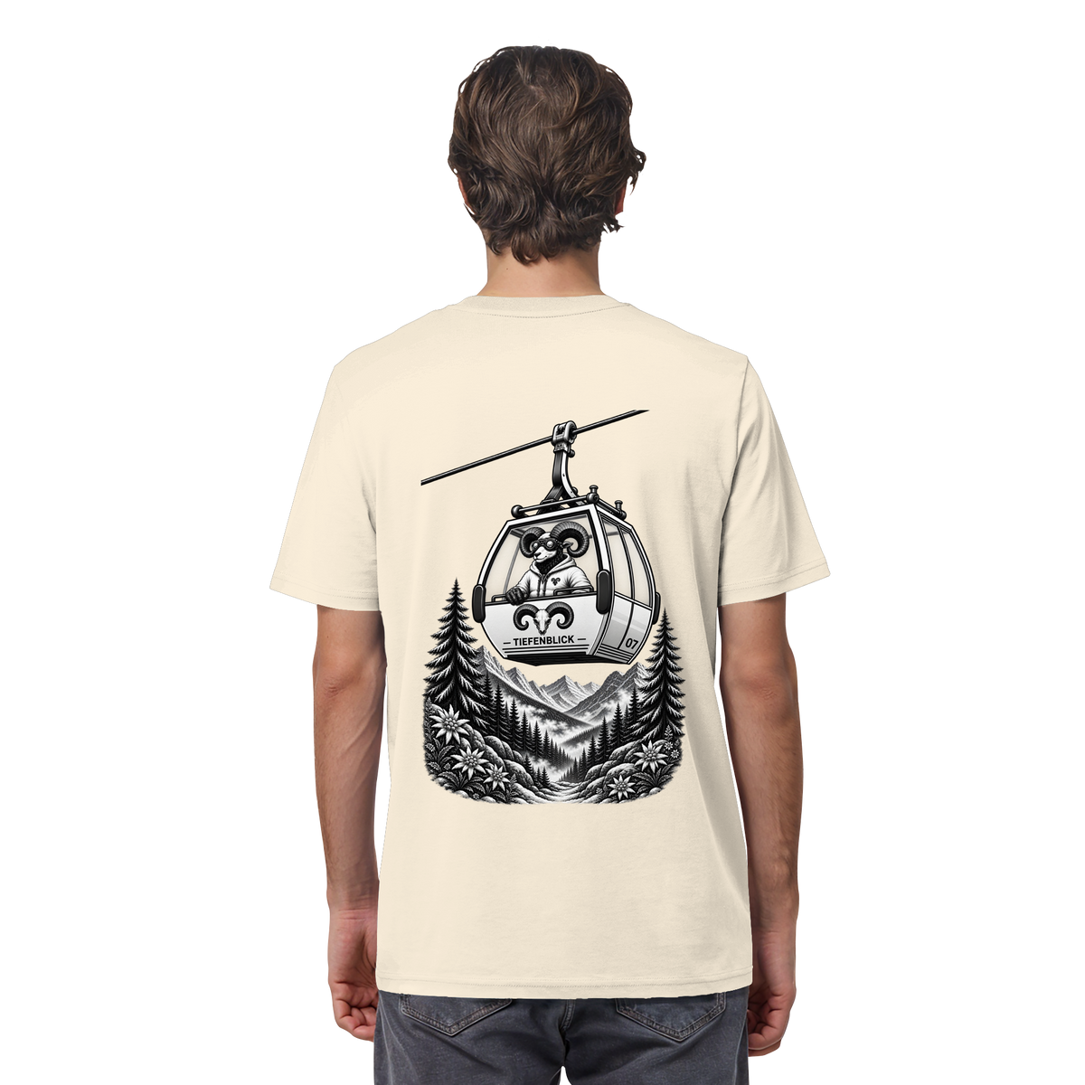 Tiefenblick Gondel Fun  - Organic Shirt