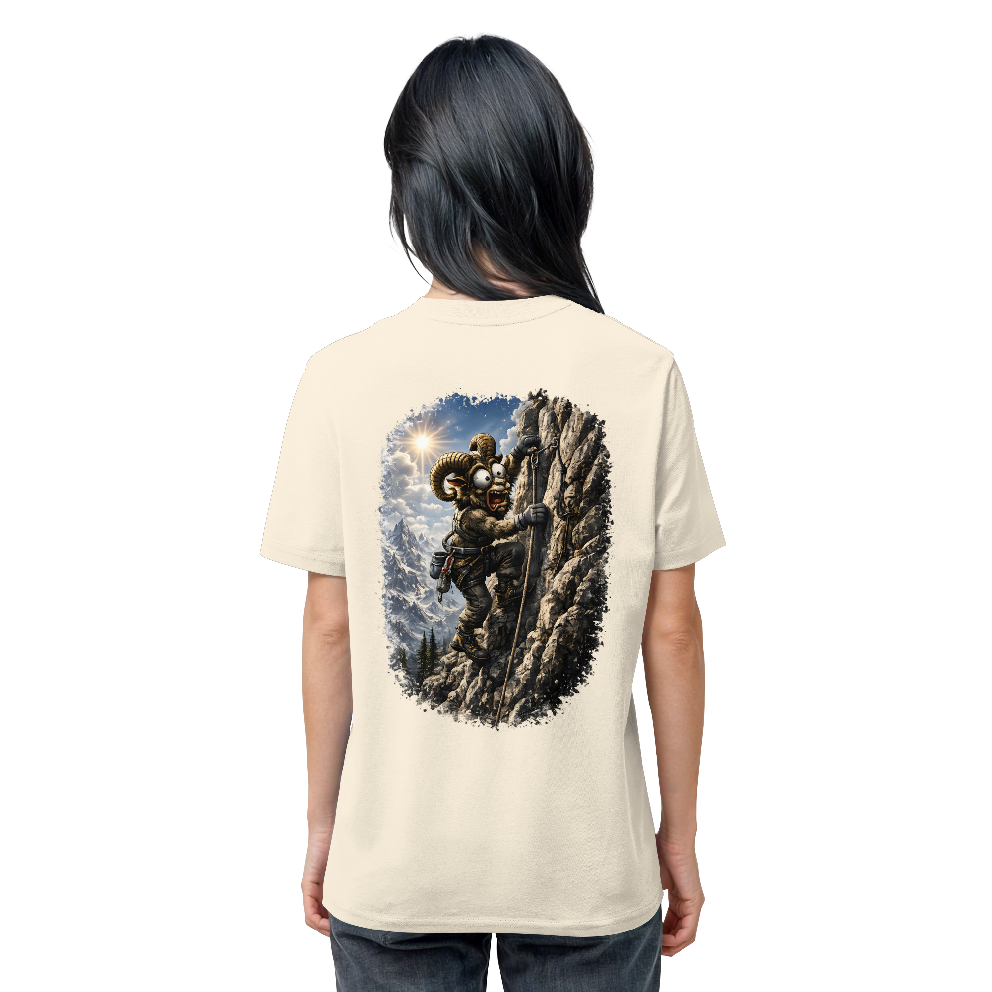 Tiefenblick Klettern - Organic Shirt
