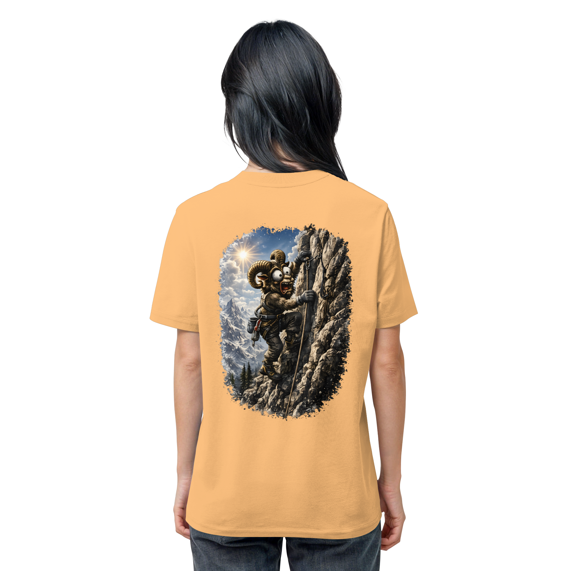 Tiefenblick Klettern - Organic Shirt