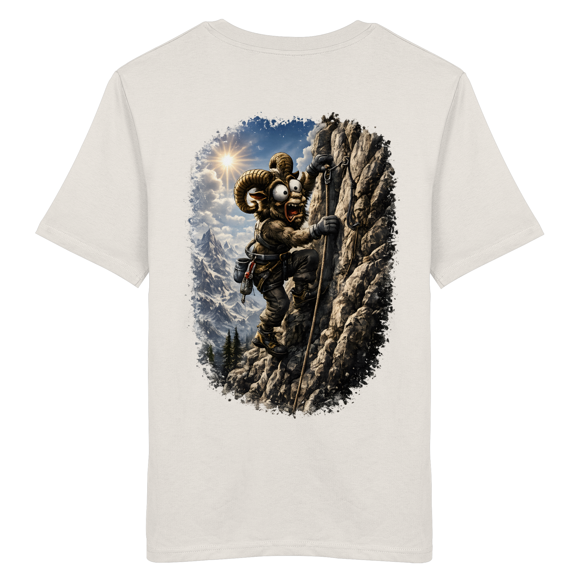 Tiefenblick Klettern - Organic Shirt