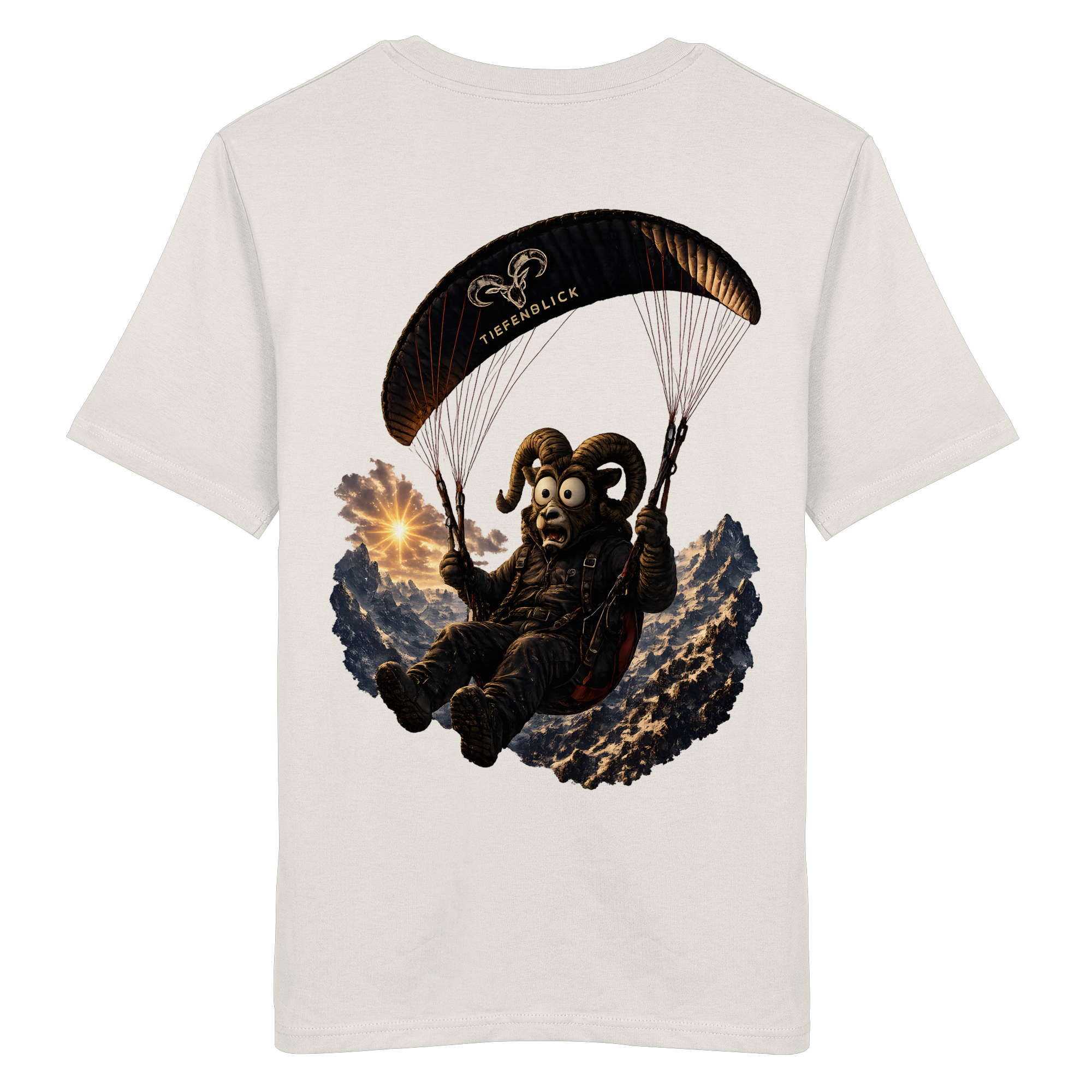 Tiefenblick Paraglider  - Organic Shirt