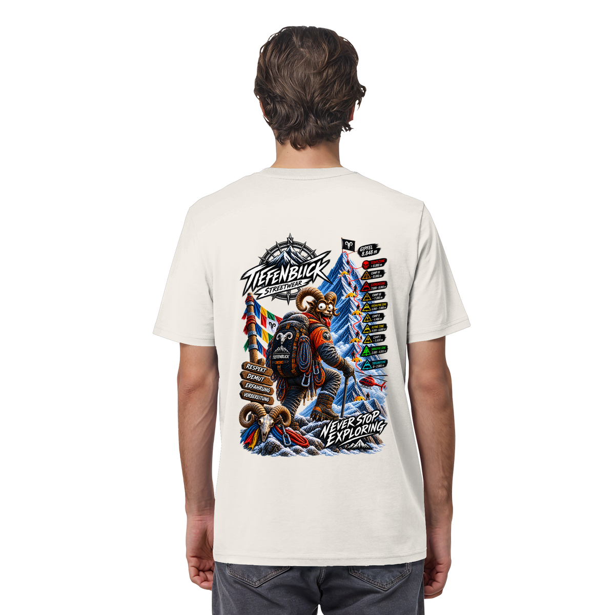 Tiefenblick Todeszone Fun - Organic Shirt