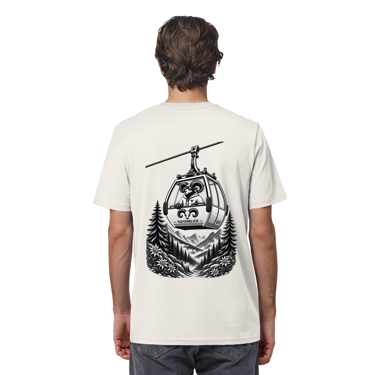 Tiefenblick Gondel Fun  - Organic Shirt