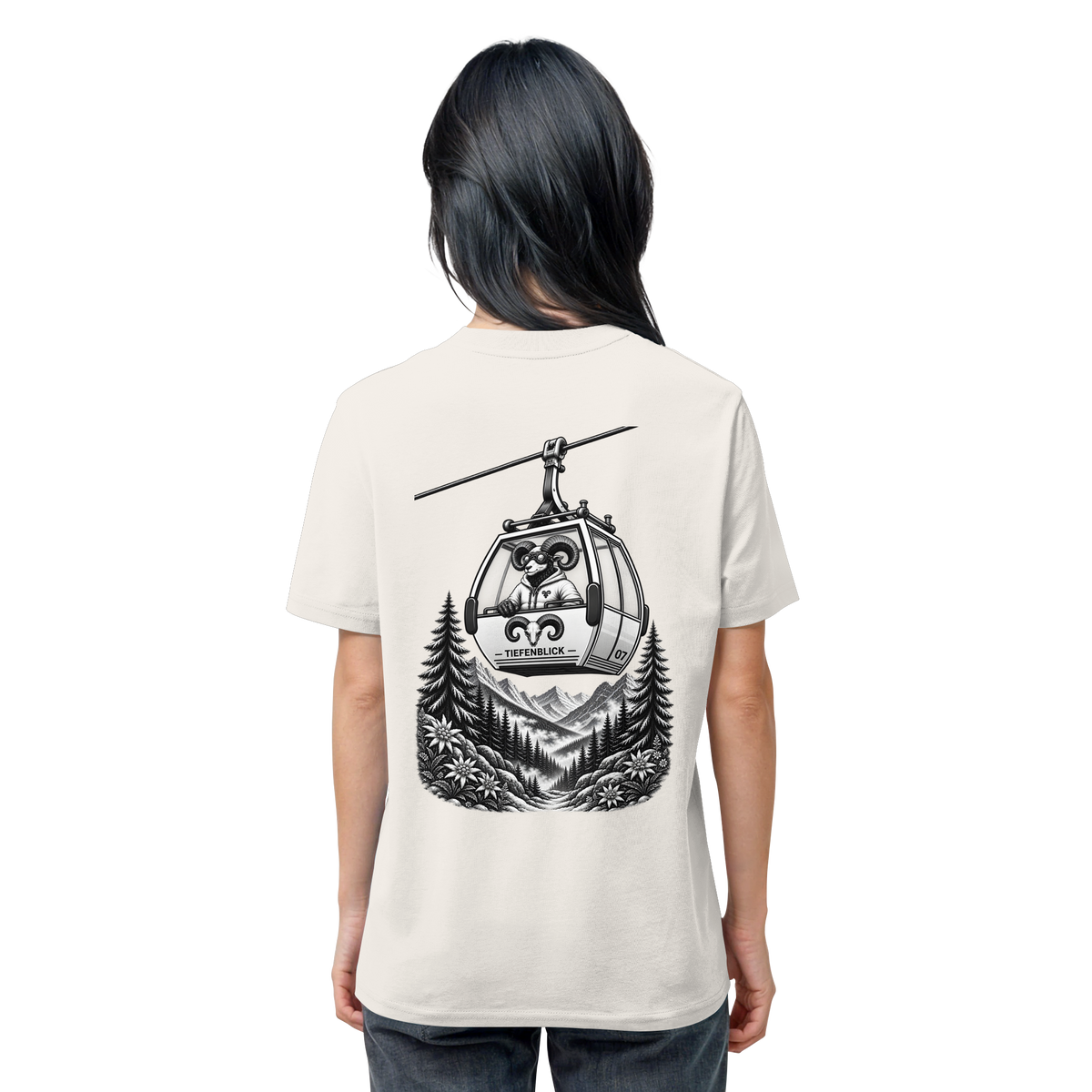 Tiefenblick Gondel Fun  - Organic Shirt