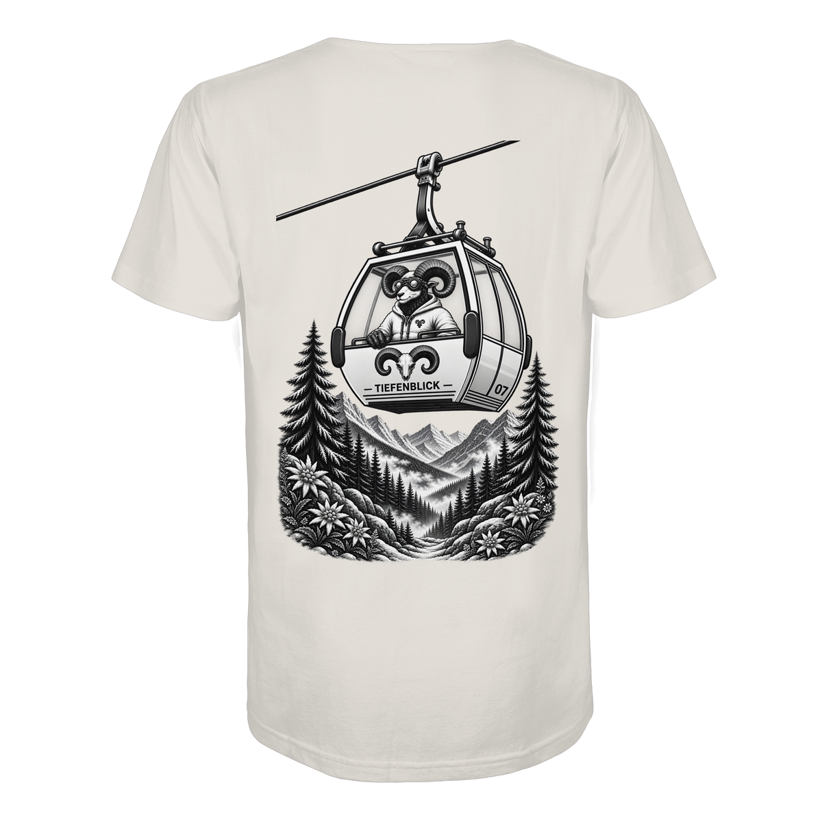 Tiefenblick Gondel Fun  - Organic Shirt