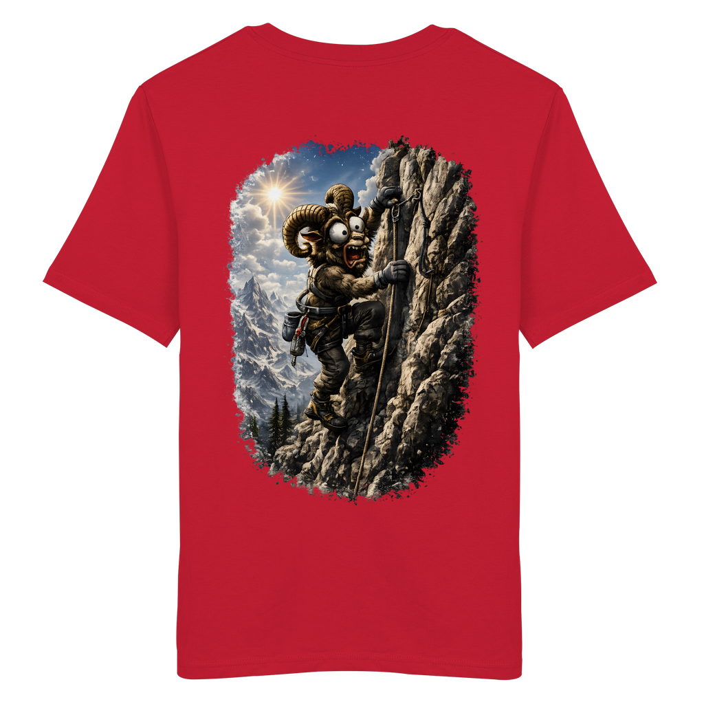 Tiefenblick Klettern - Organic Shirt