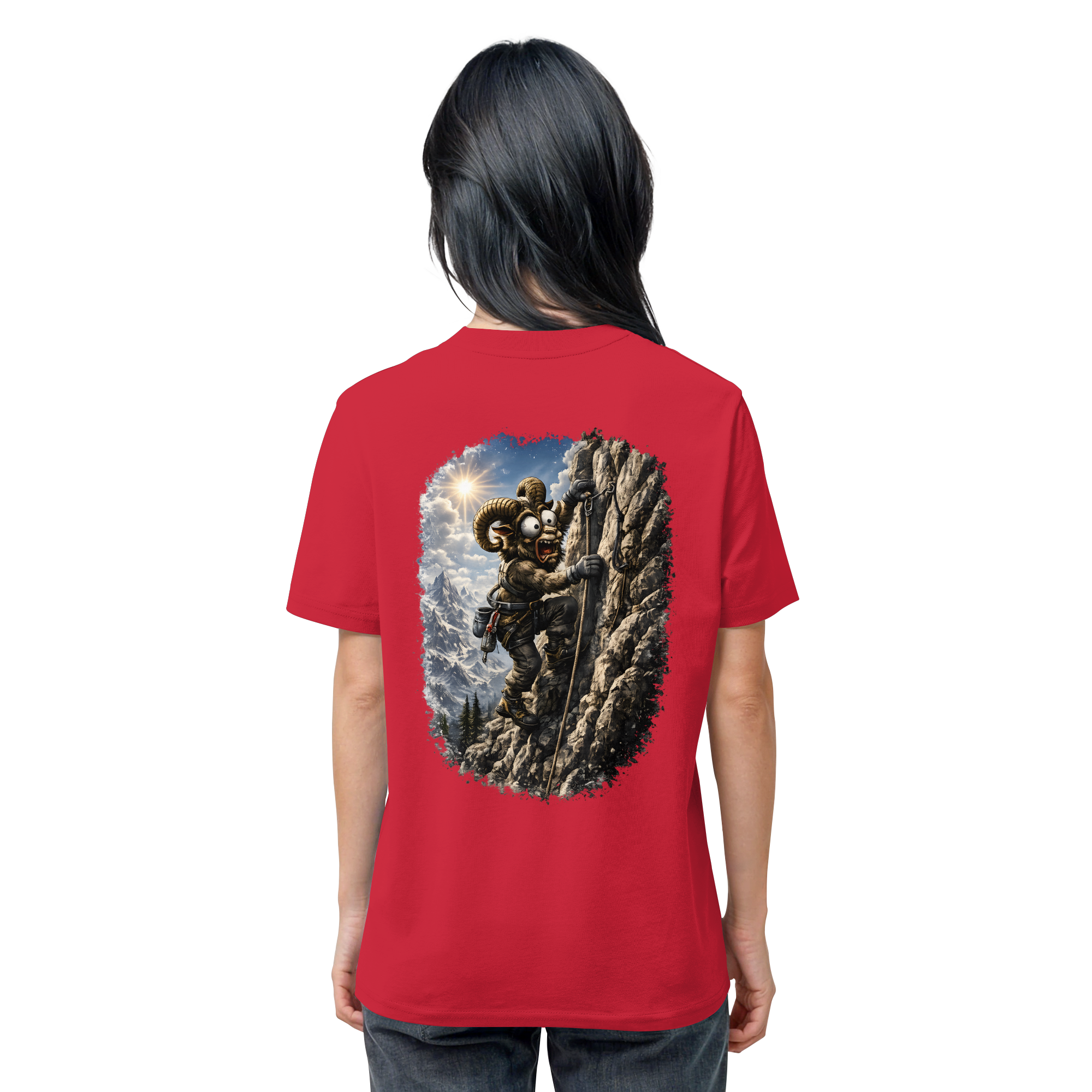 Tiefenblick Klettern - Organic Shirt
