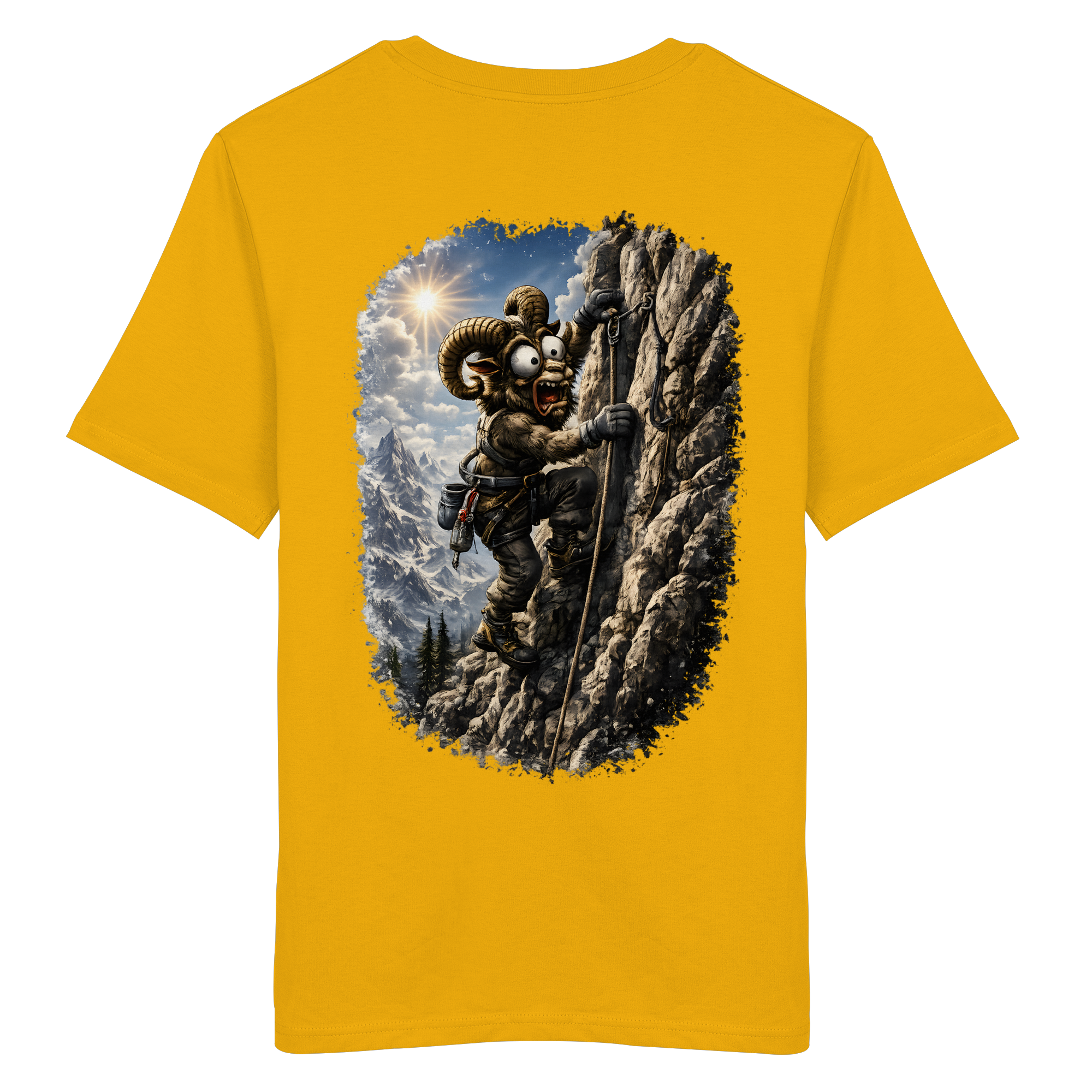 Tiefenblick Klettern - Organic Shirt