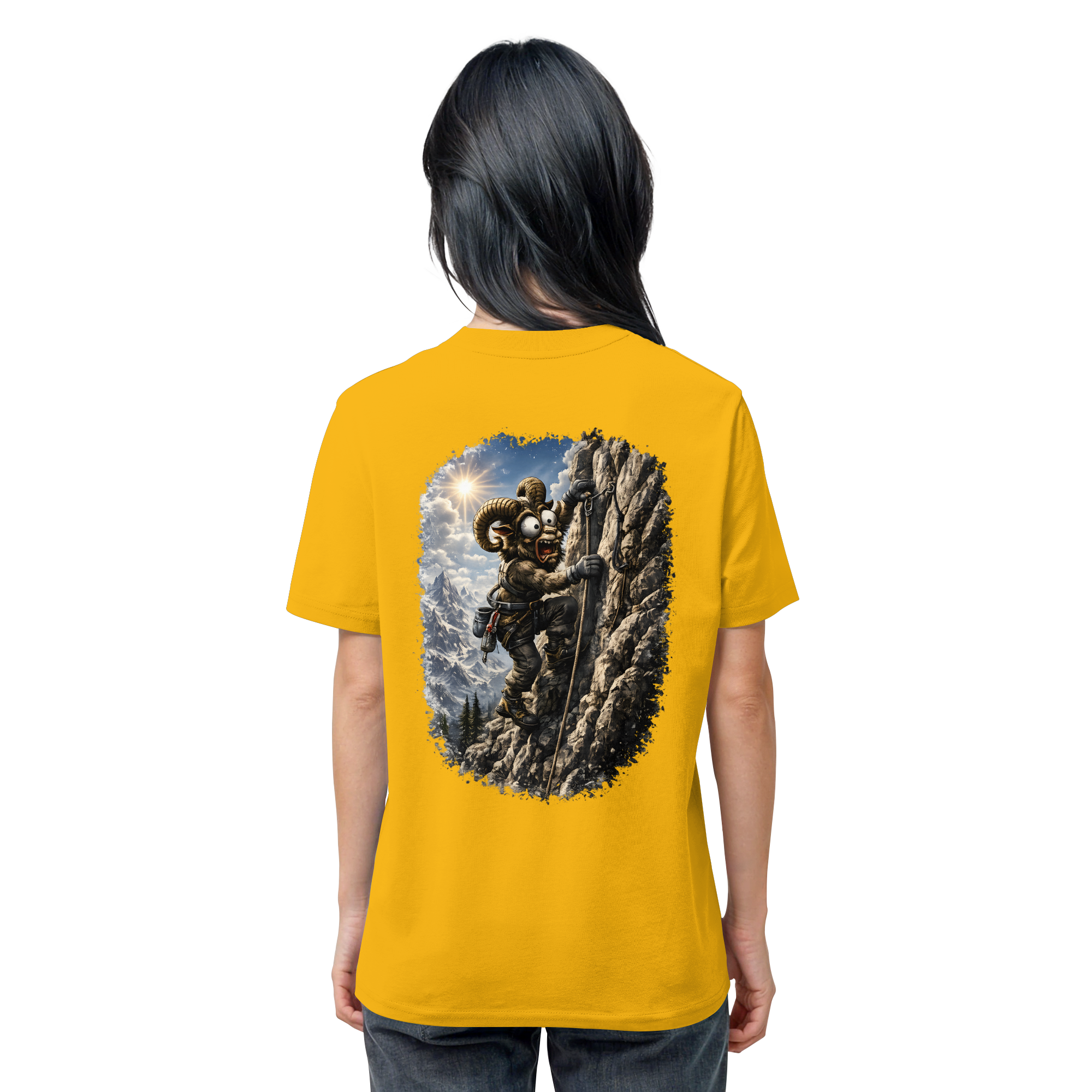 Tiefenblick Klettern - Organic Shirt