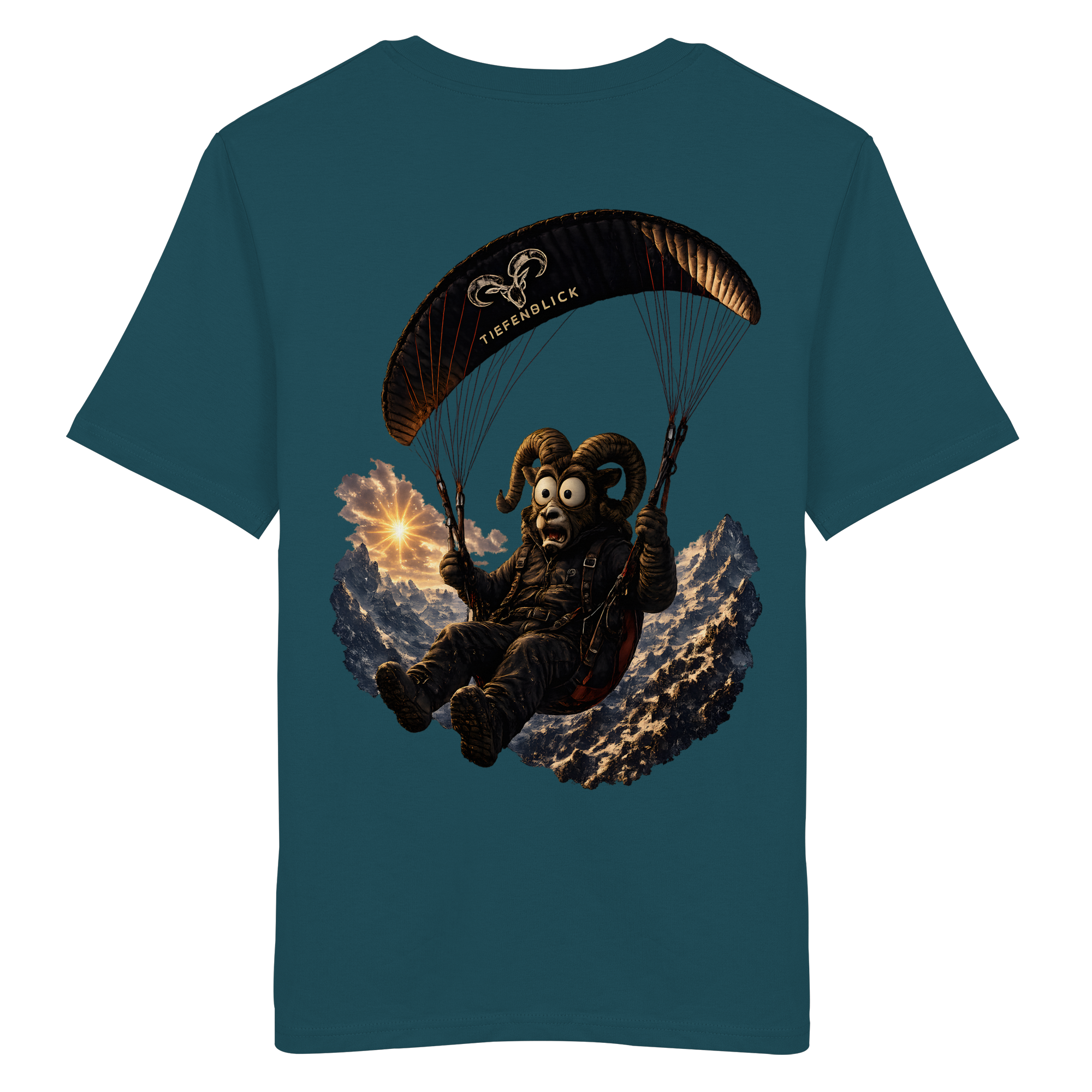 Tiefenblick Paraglider  - Organic Shirt