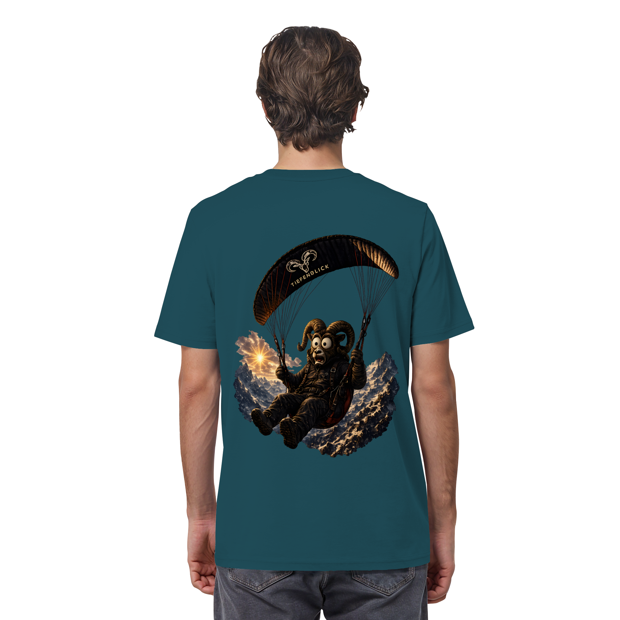 Tiefenblick Paraglider  - Organic Shirt