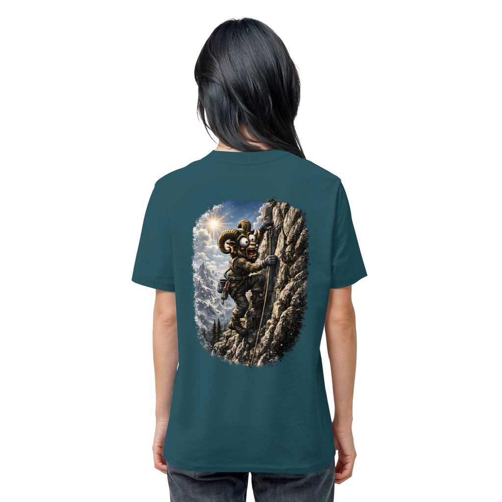 Tiefenblick Klettern - Organic Shirt