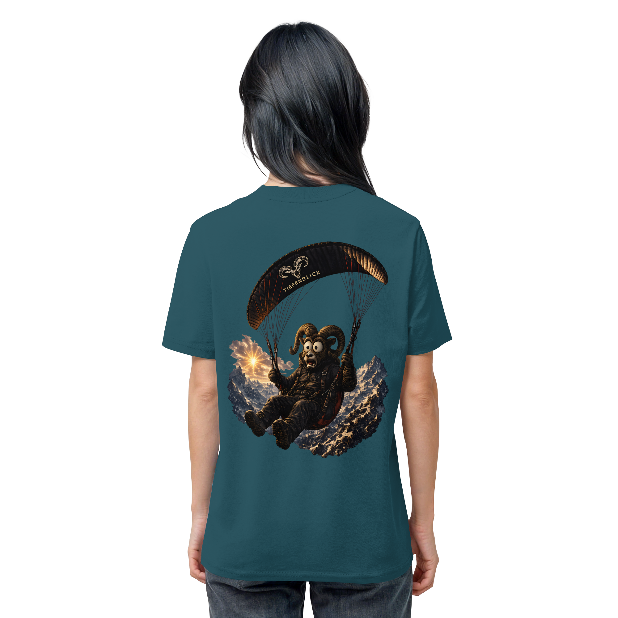 Tiefenblick Paraglider  - Organic Shirt