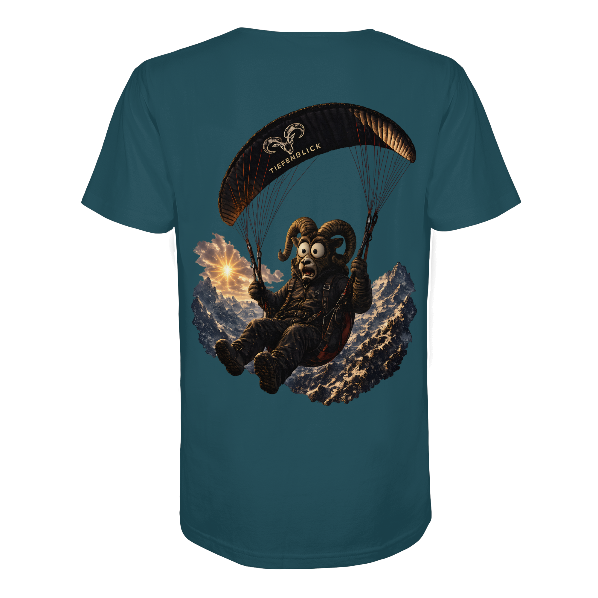 Tiefenblick Paraglider  - Organic Shirt