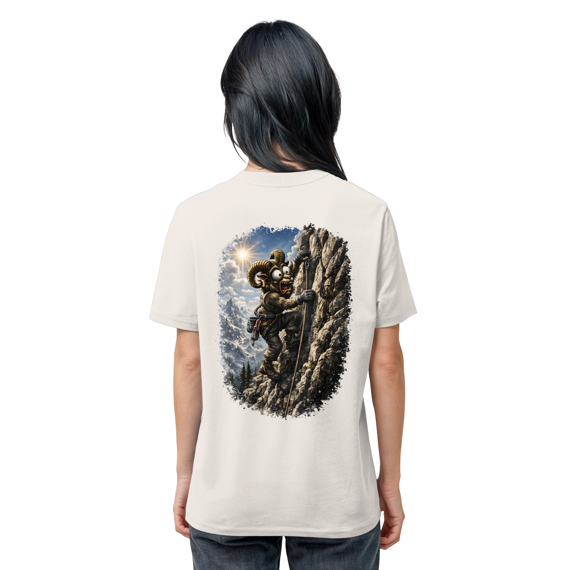 Tiefenblick Klettern - Organic Shirt