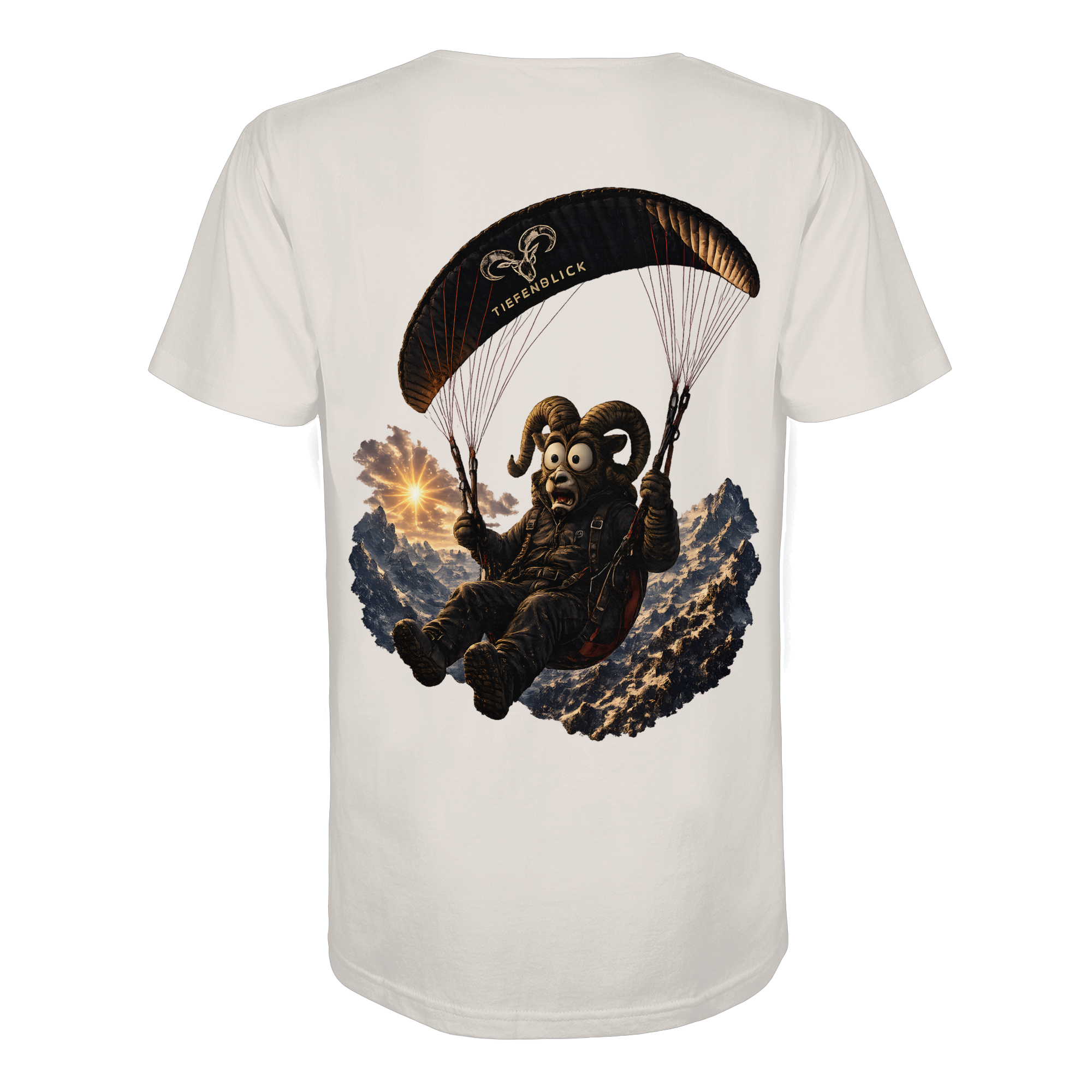 Tiefenblick Paraglider  - Organic Shirt