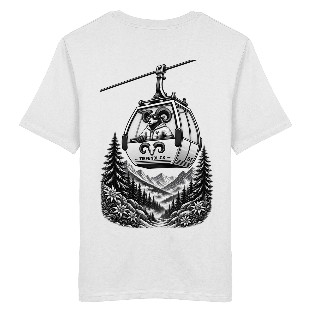 Tiefenblick Gondel Fun  - Organic Shirt