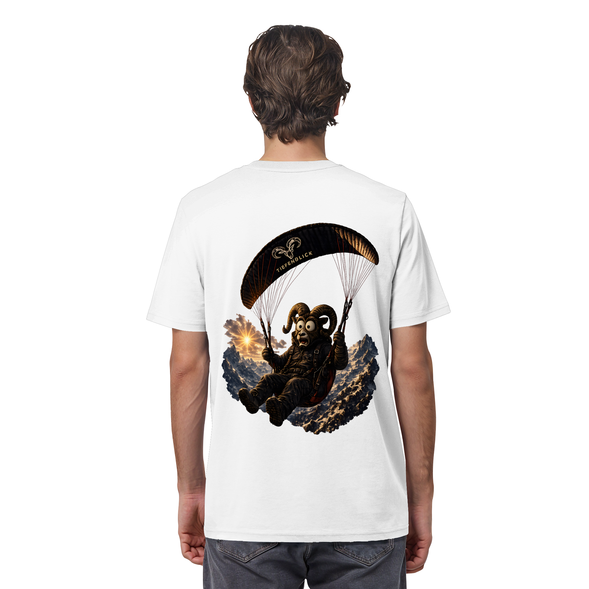 Tiefenblick Paraglider  - Organic Shirt