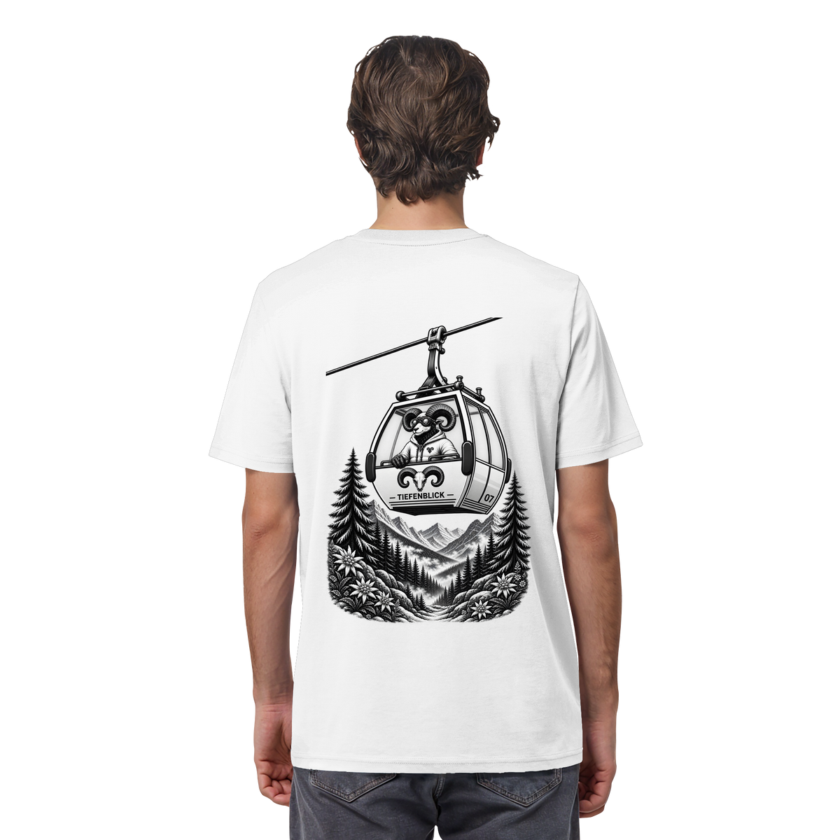 Tiefenblick Gondel Fun  - Organic Shirt