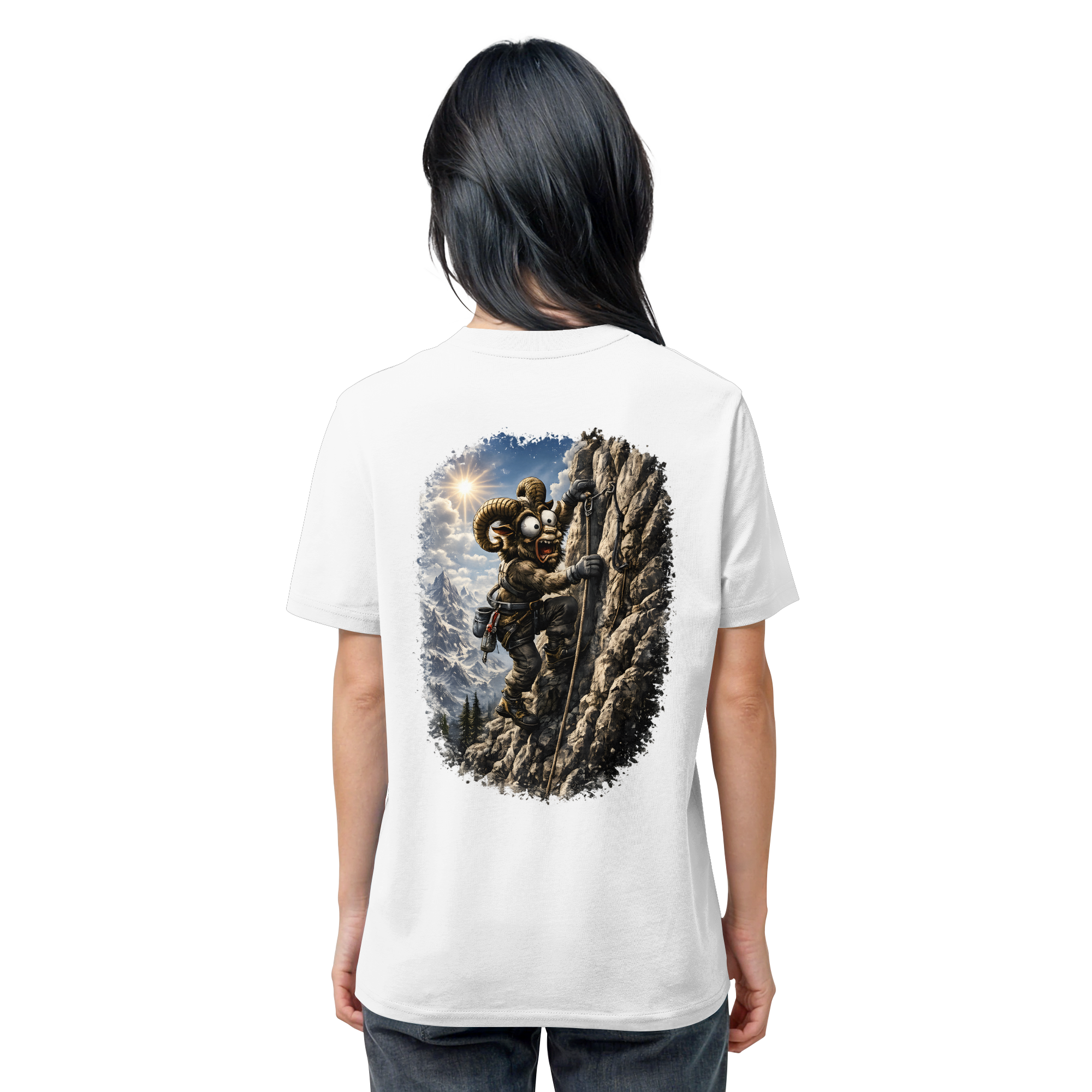 Tiefenblick Klettern - Organic Shirt