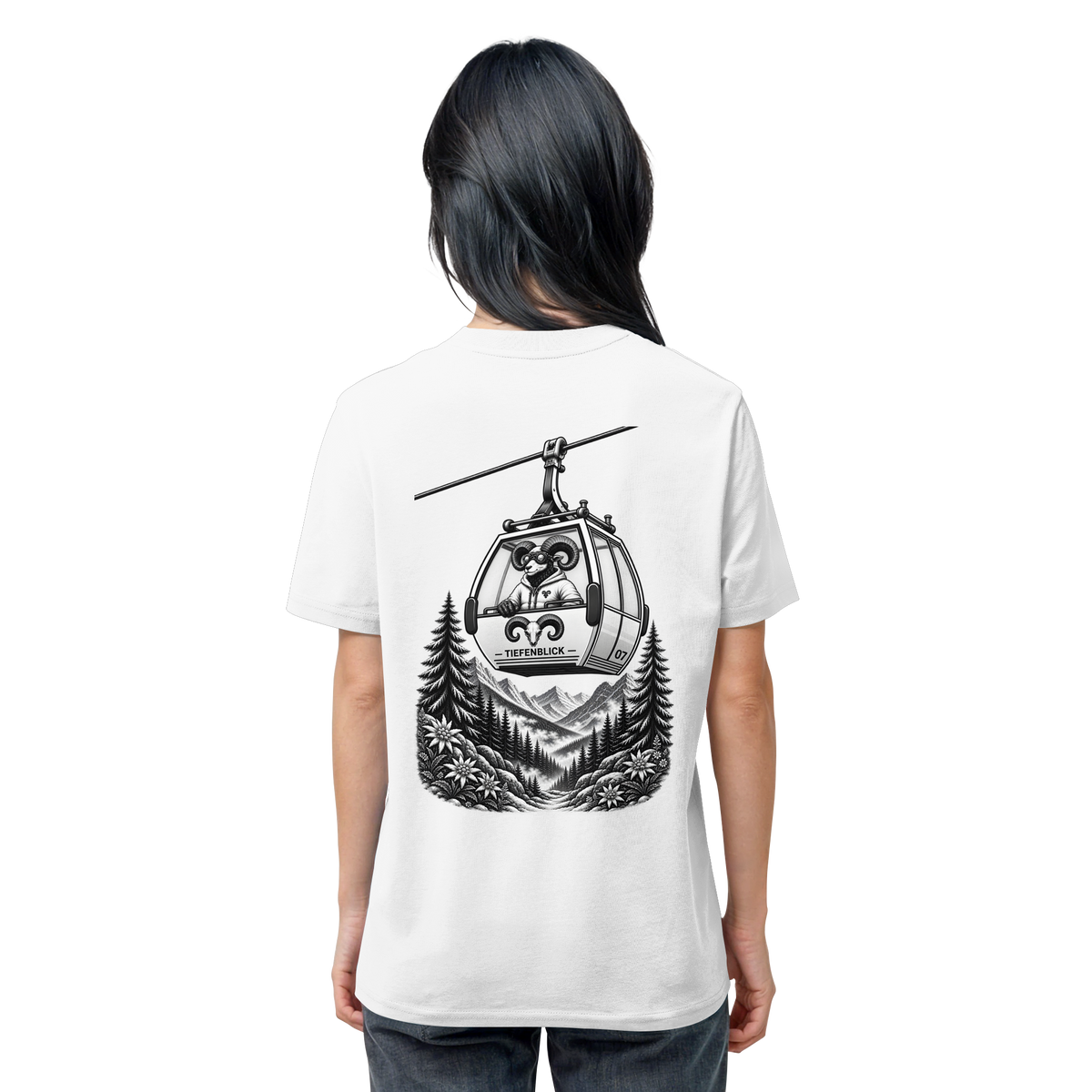 Tiefenblick Gondel Fun  - Organic Shirt