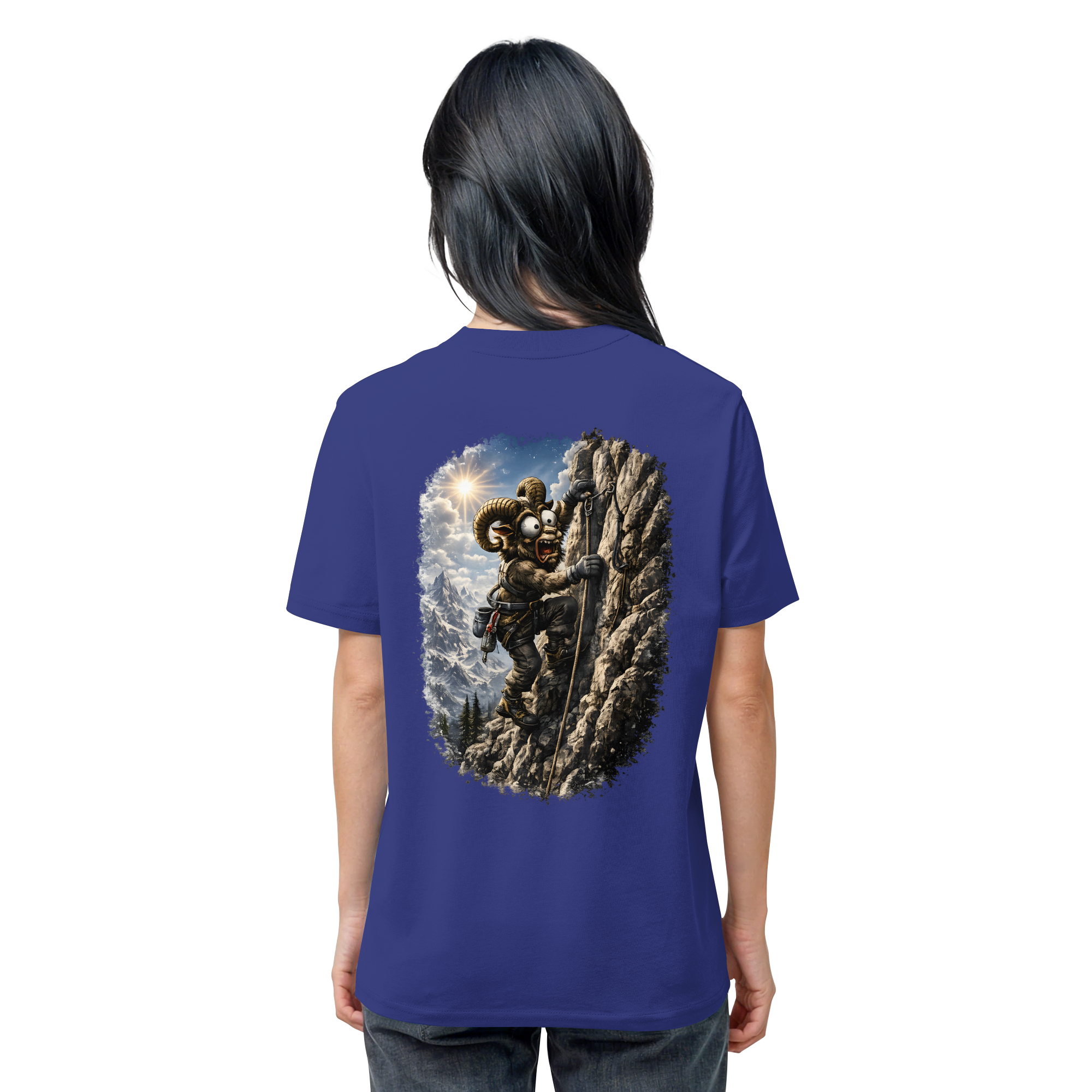 Tiefenblick Klettern - Organic Shirt