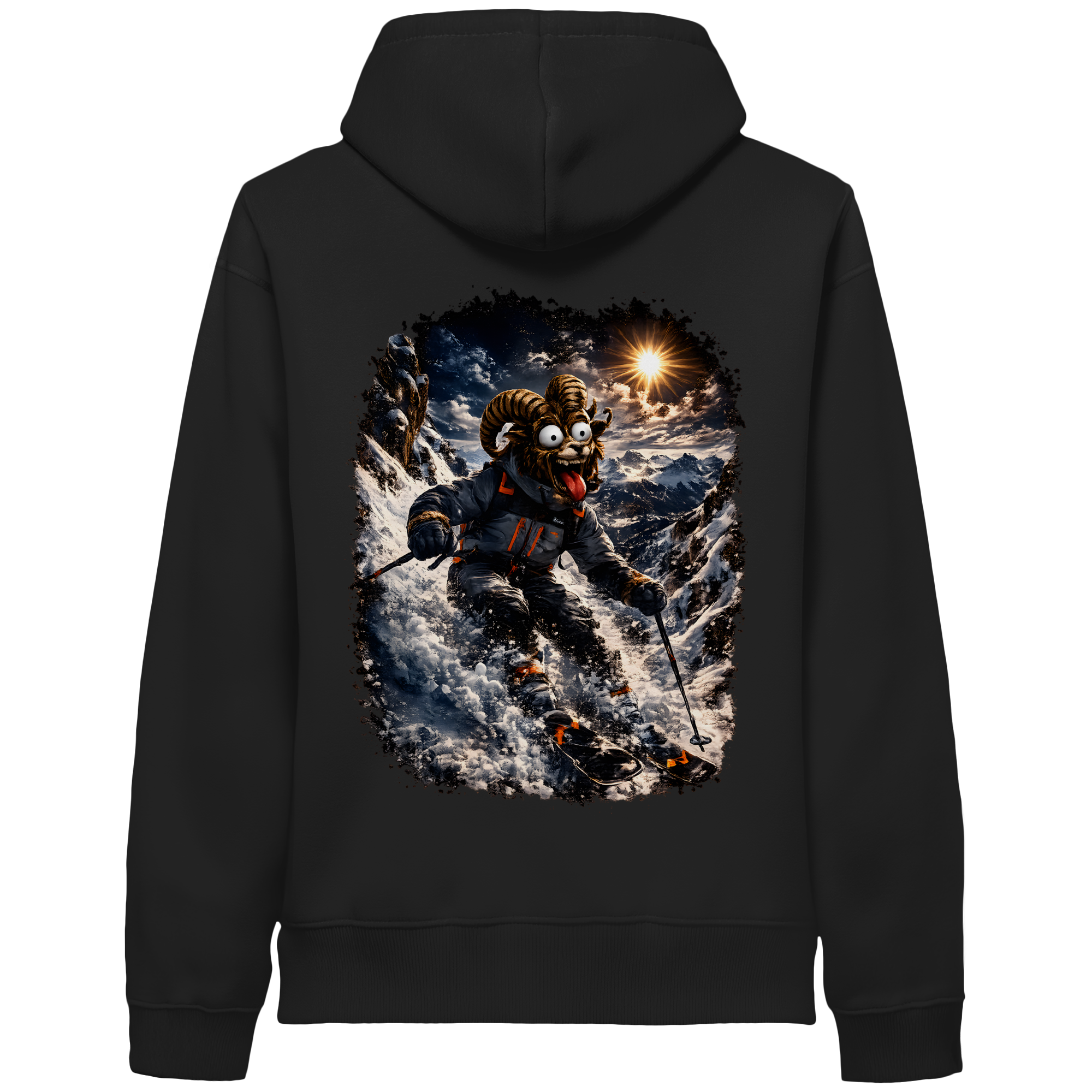 Tiefenblick Ski - Organic Side Pocket Hoodie