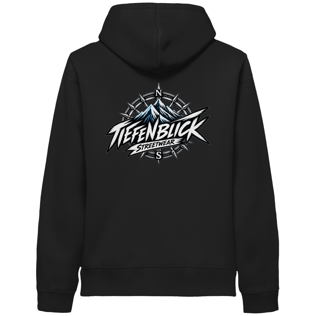 Tiefenblick True North Edition - Organic Side Pocket Hoodie