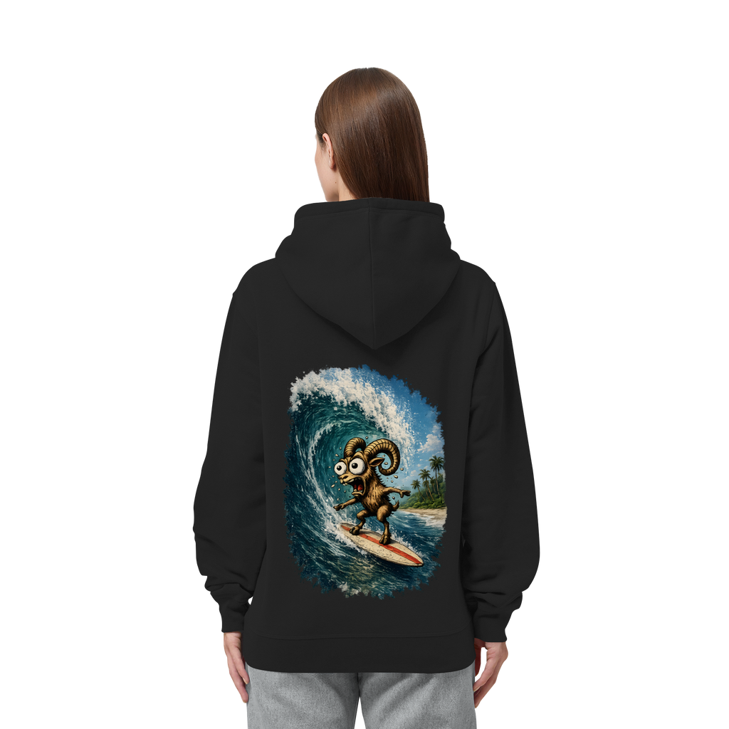 Tiefenblick Urlaub Fun  - Organic Side Pocket Hoodie