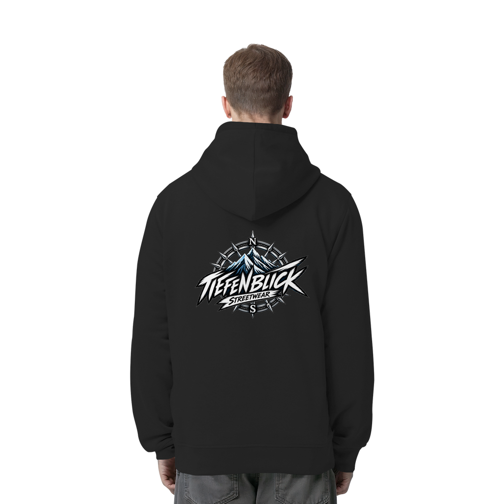 Tiefenblick True North Edition - Organic Side Pocket Hoodie