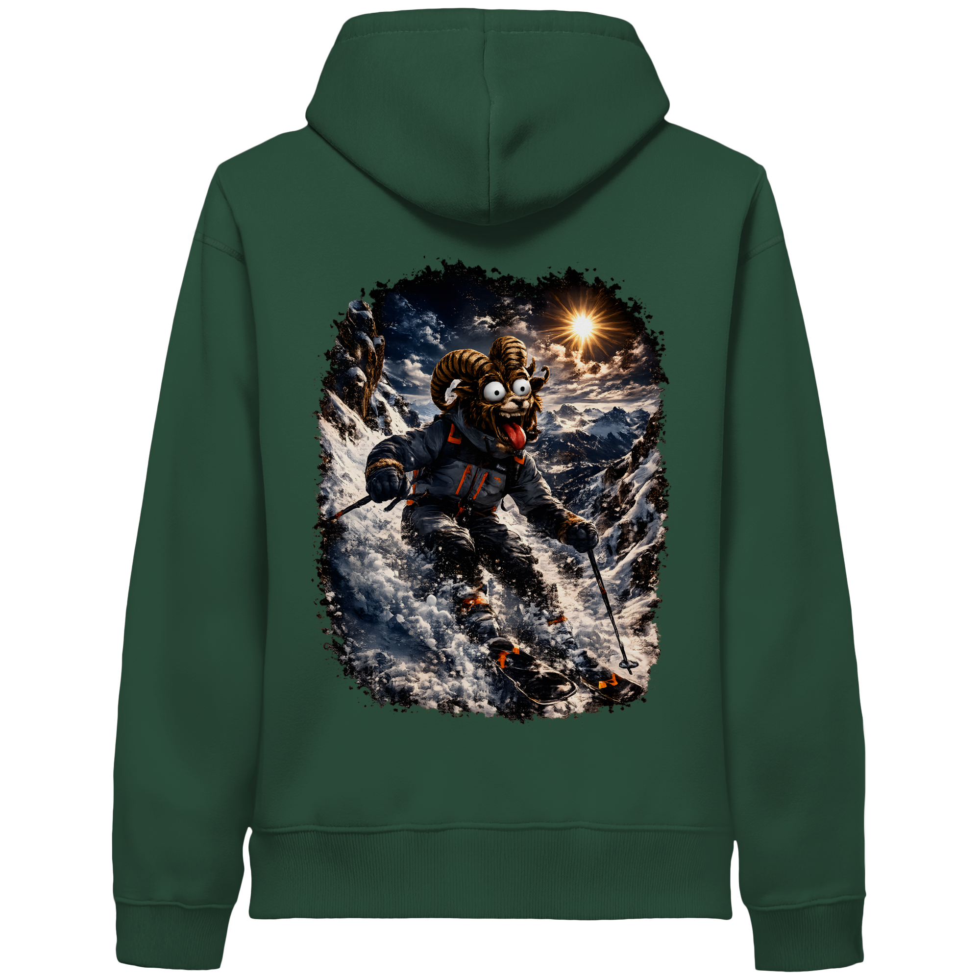 Tiefenblick Ski - Organic Side Pocket Hoodie
