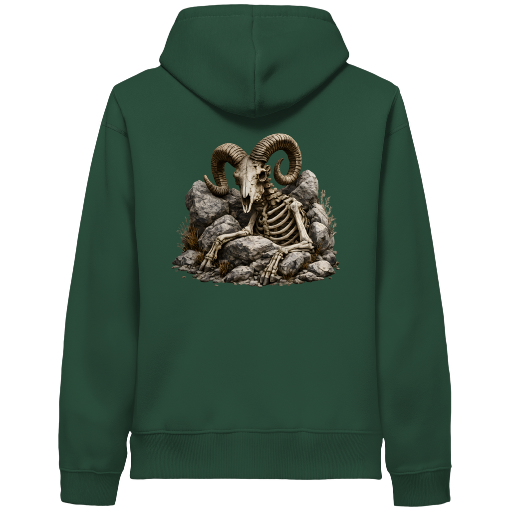Tiefenblick Skelett Fun - Organic Side Pocket Hoodie