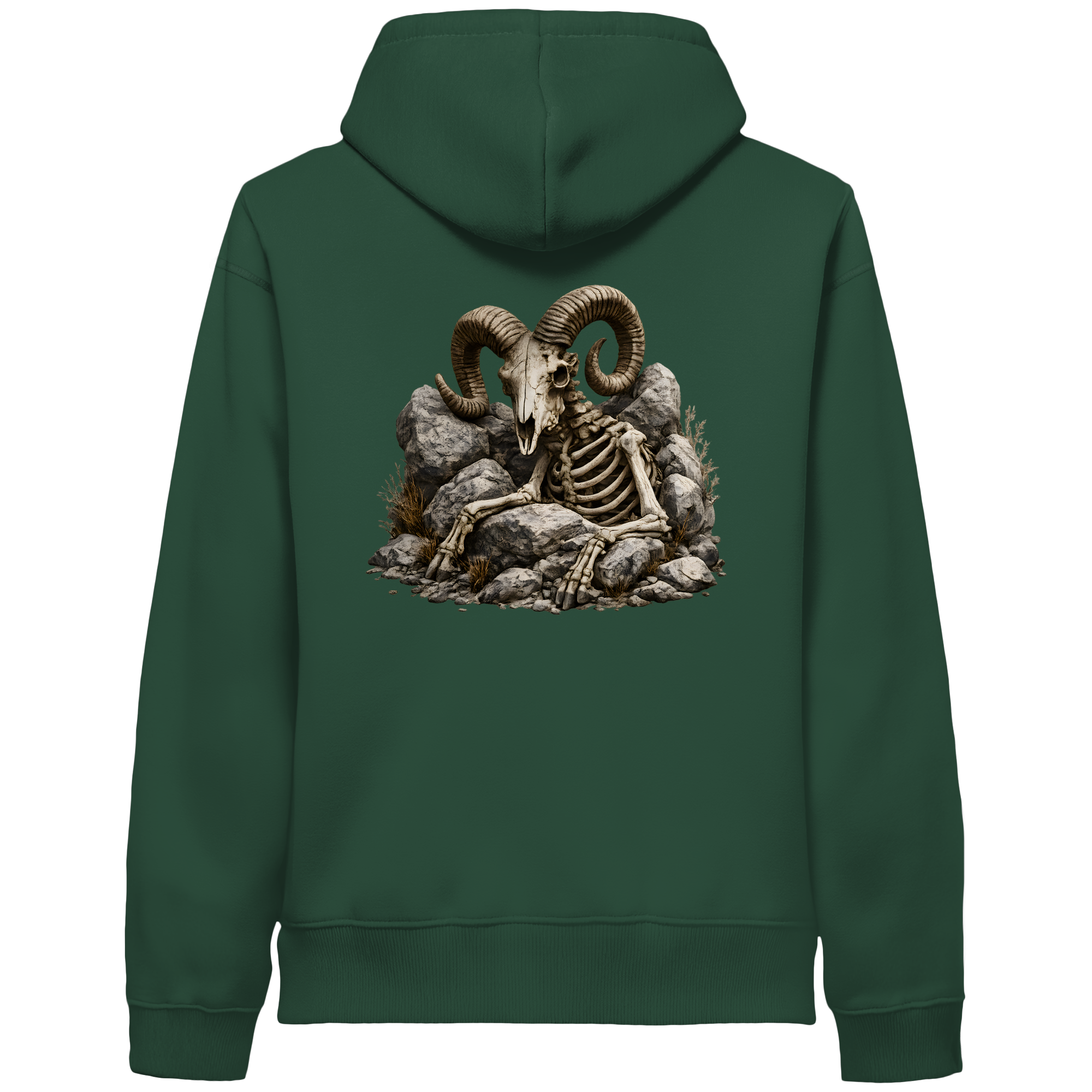 Tiefenblick Skelett Fun - Organic Side Pocket Hoodie
