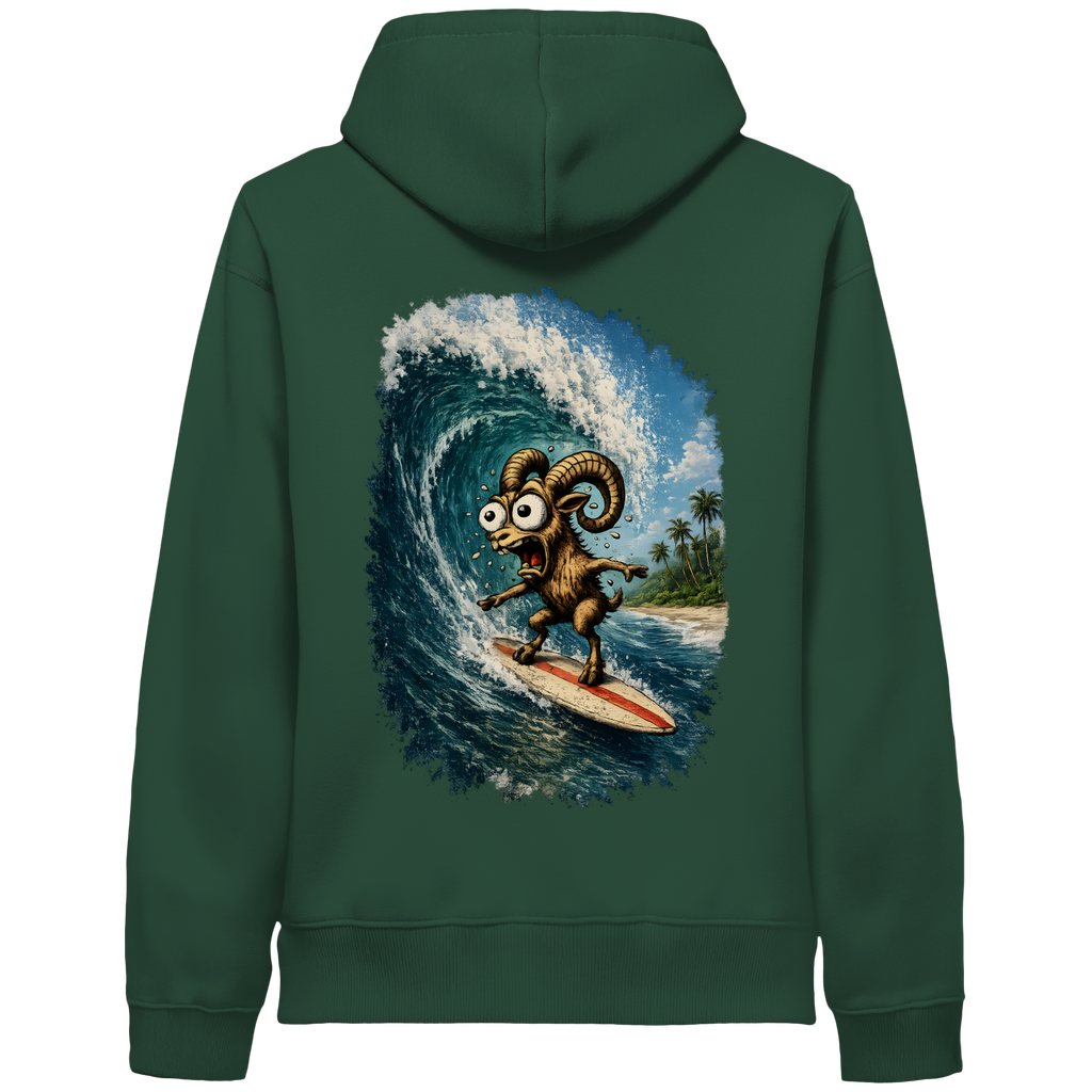 Tiefenblick Urlaub Fun  - Organic Side Pocket Hoodie