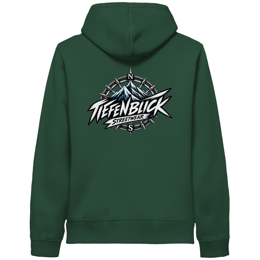 Tiefenblick True North Edition - Organic Side Pocket Hoodie