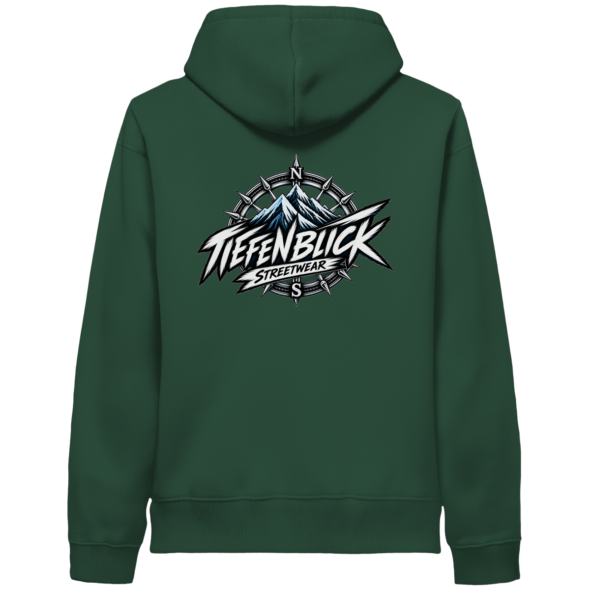 Tiefenblick True North Edition - Organic Side Pocket Hoodie