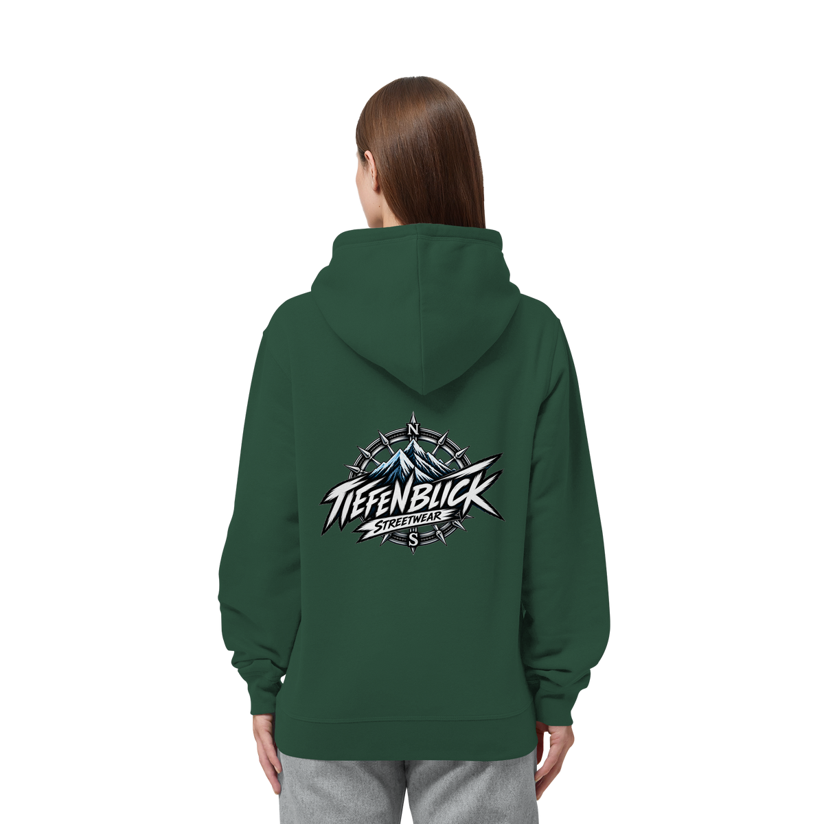 Tiefenblick True North Edition - Organic Side Pocket Hoodie