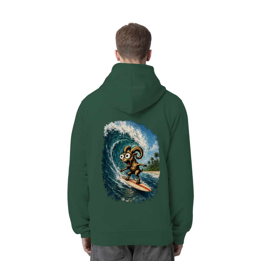 Tiefenblick Urlaub Fun  - Organic Side Pocket Hoodie
