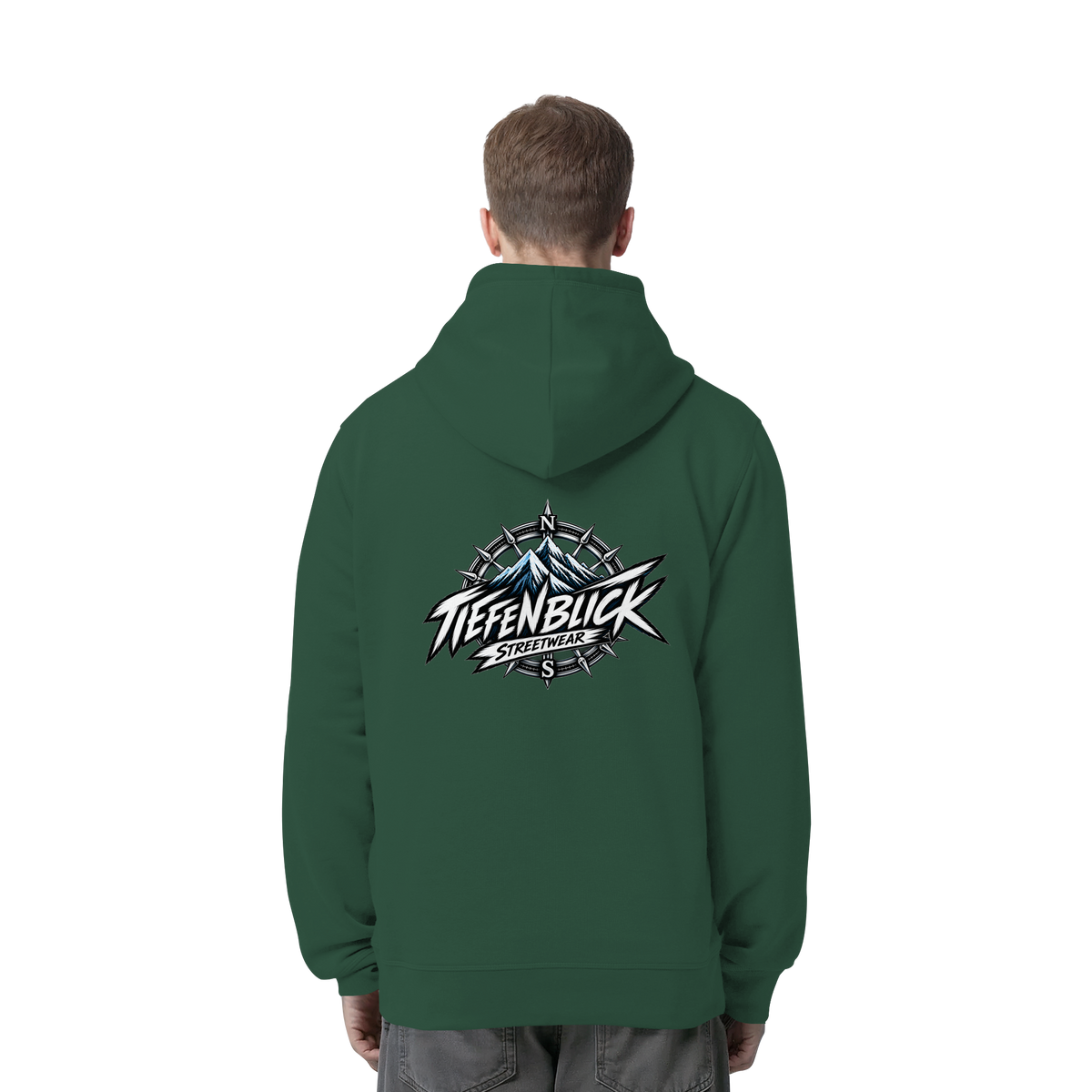 Tiefenblick True North Edition - Organic Side Pocket Hoodie