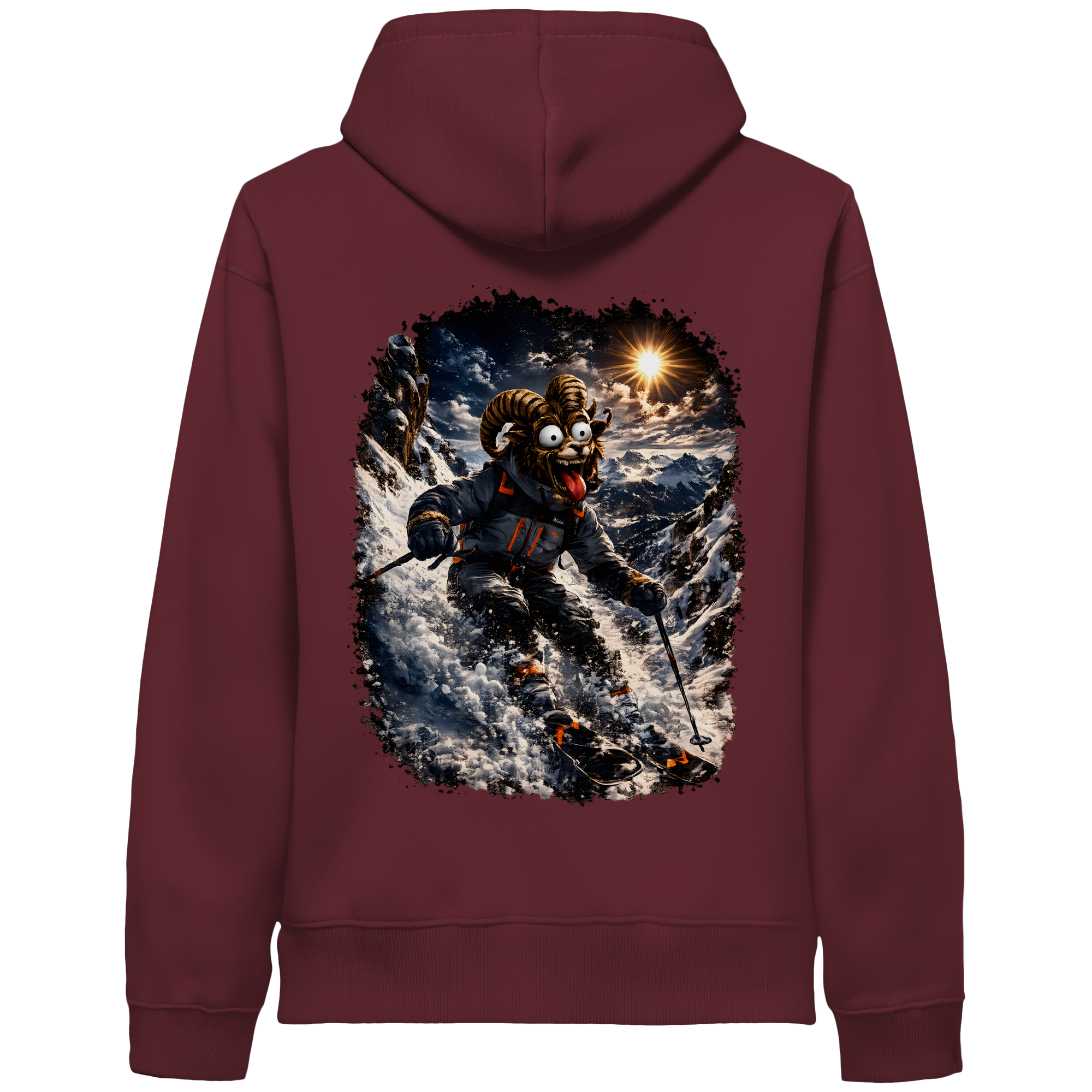 Tiefenblick Ski - Organic Side Pocket Hoodie